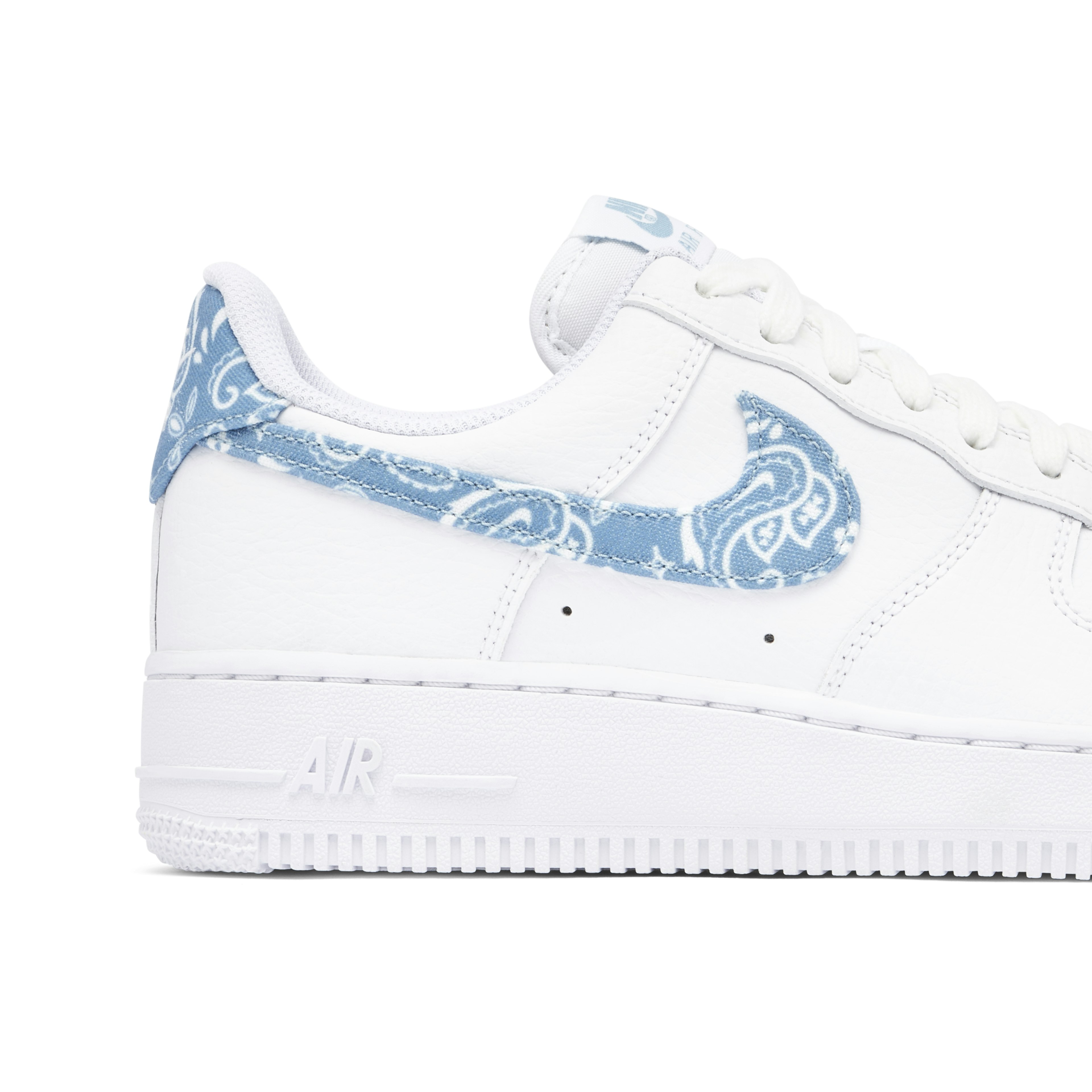Nike Air Force 1 Low '07 Essential White Worn Blue Paisley