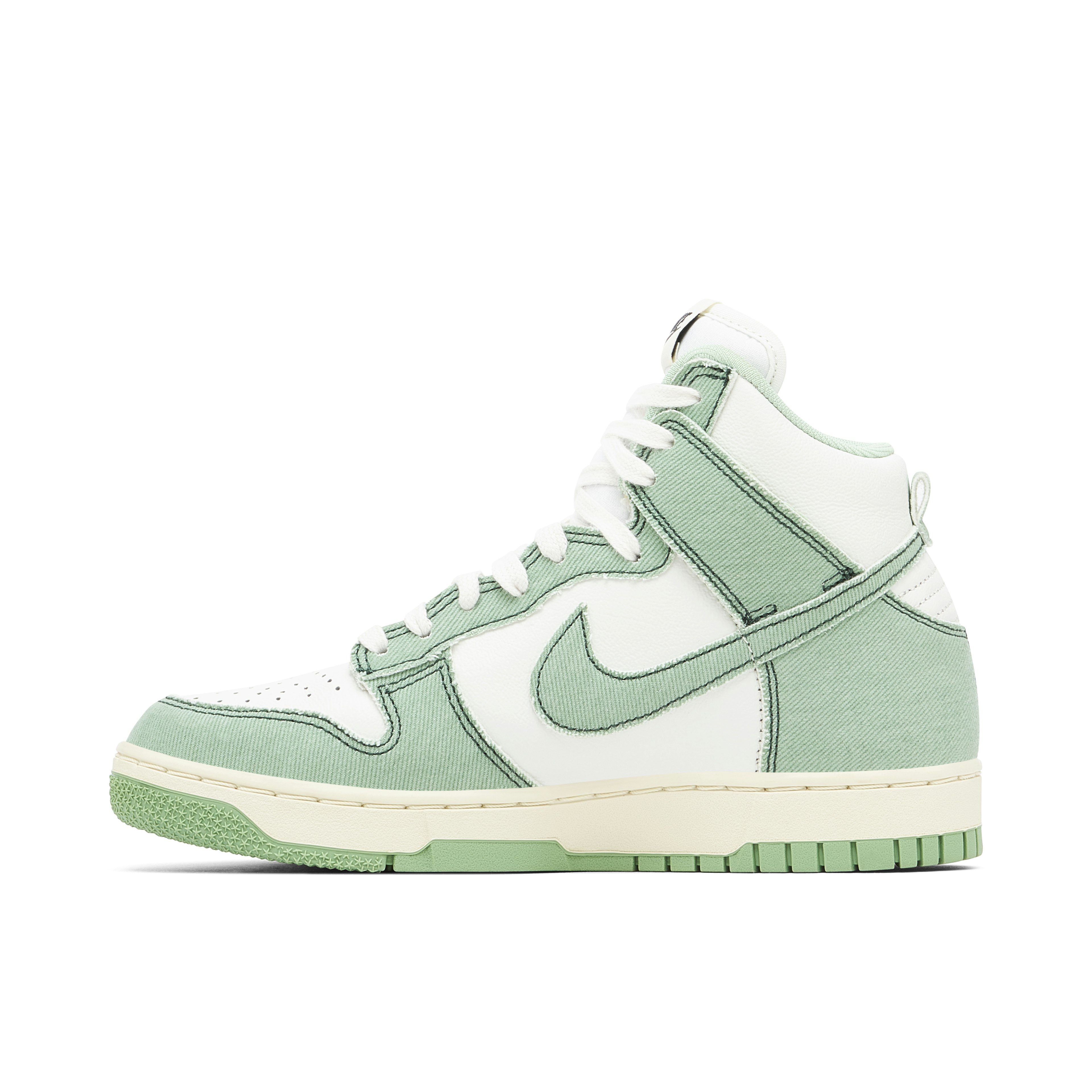 Nike Dunk High 1985 Green Denim