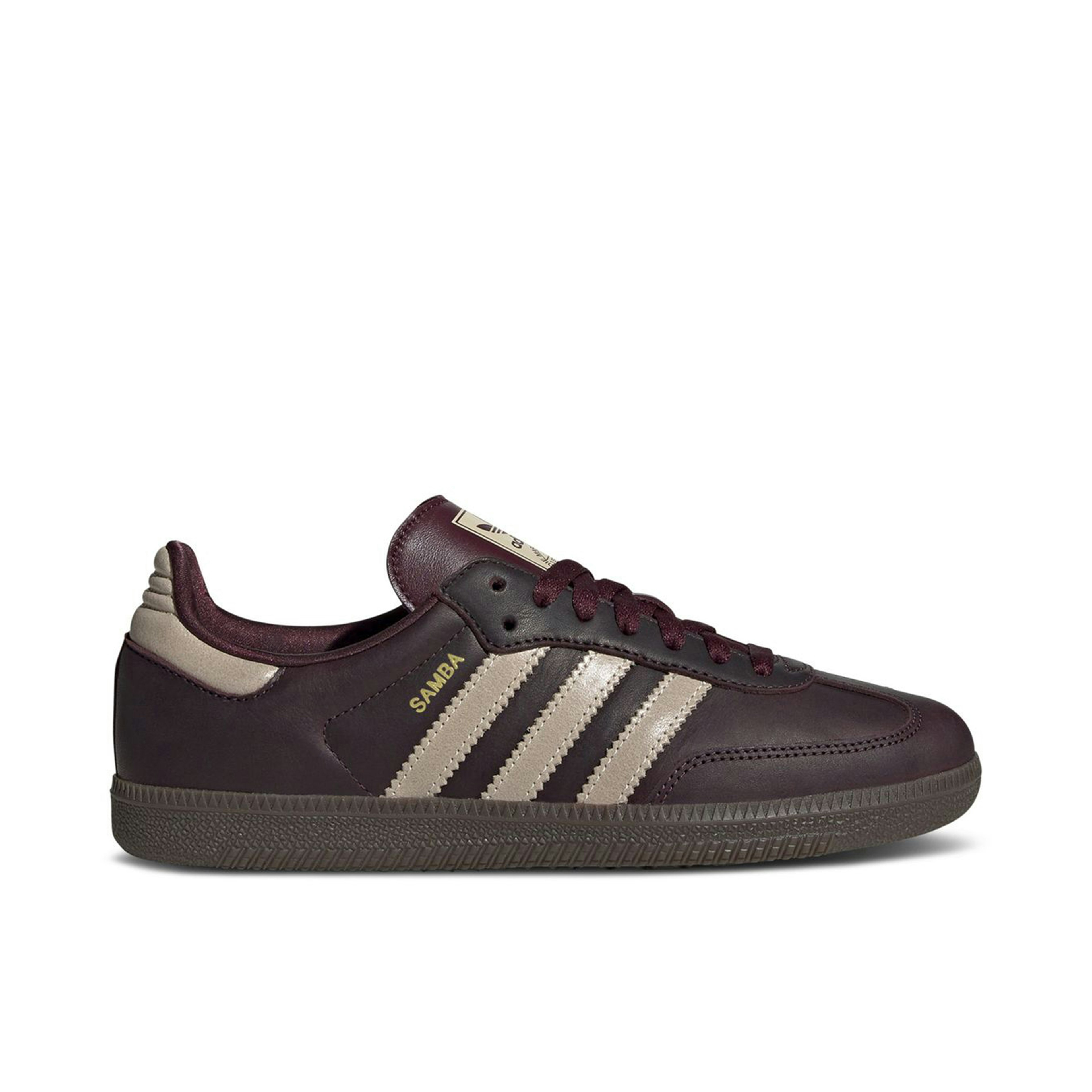 Adidas Samba OG Maroon Crystal Sand Womens