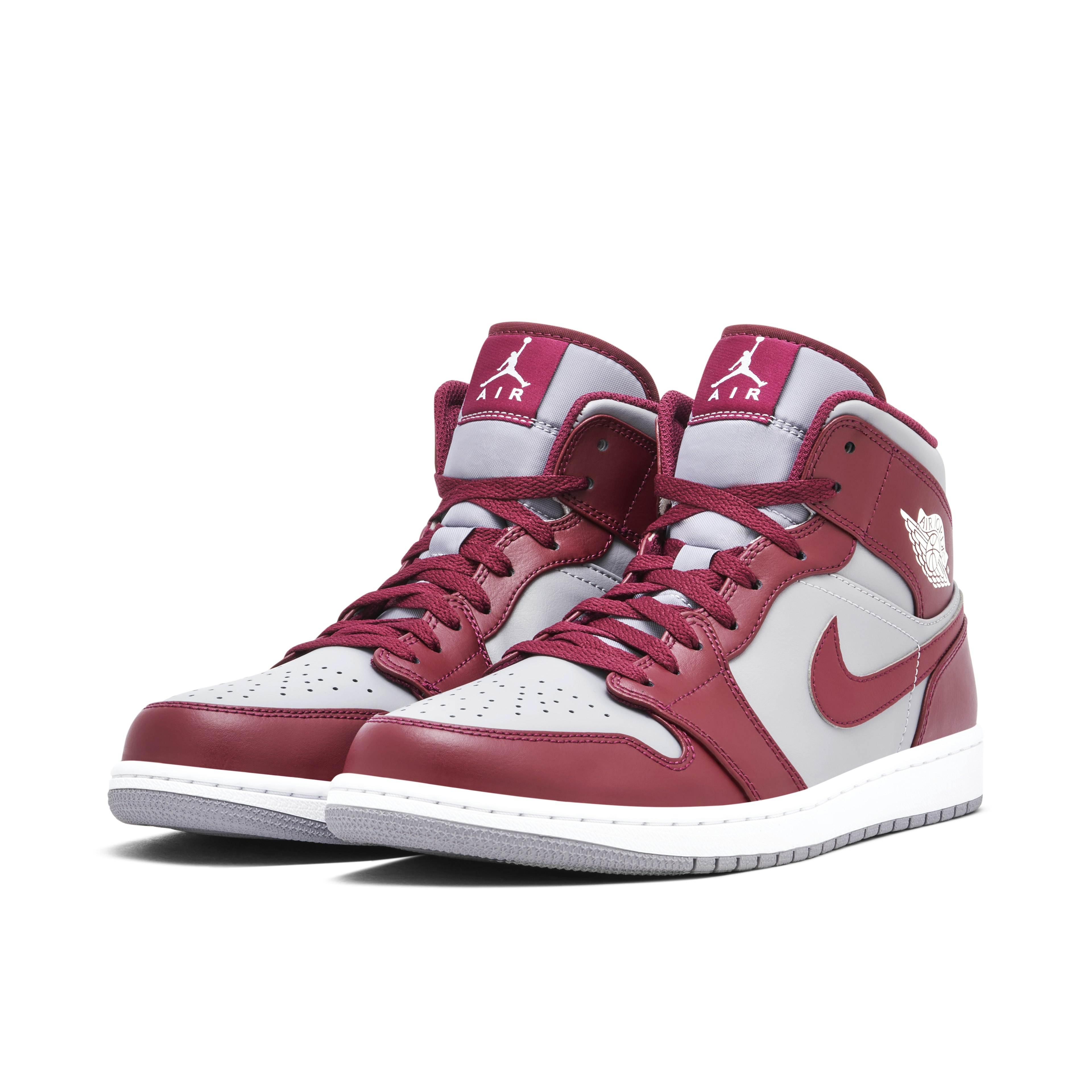 Air Jordan 1 Mid Team Red