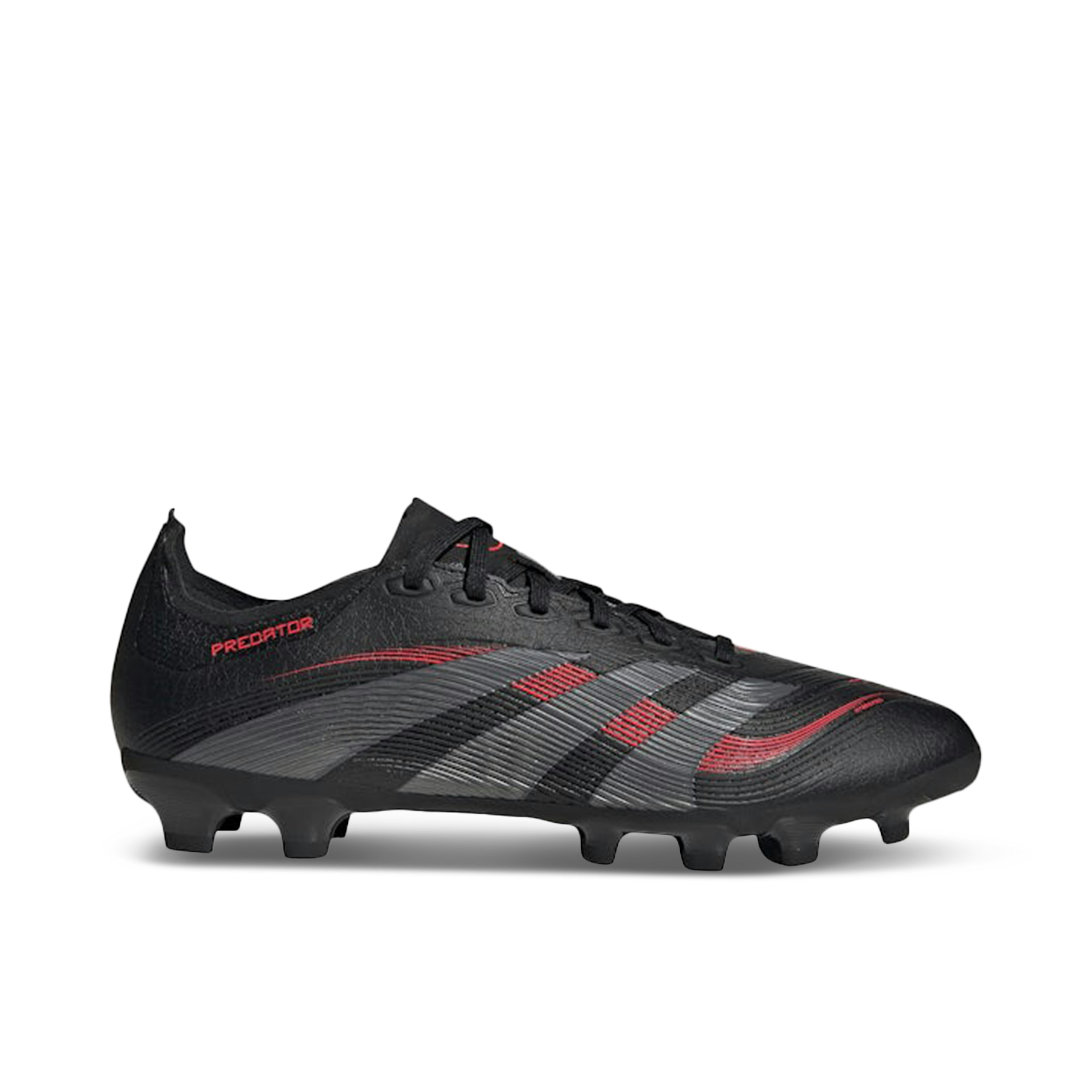 Adidas Predator League MG Core Black Grey Four Lucid Red