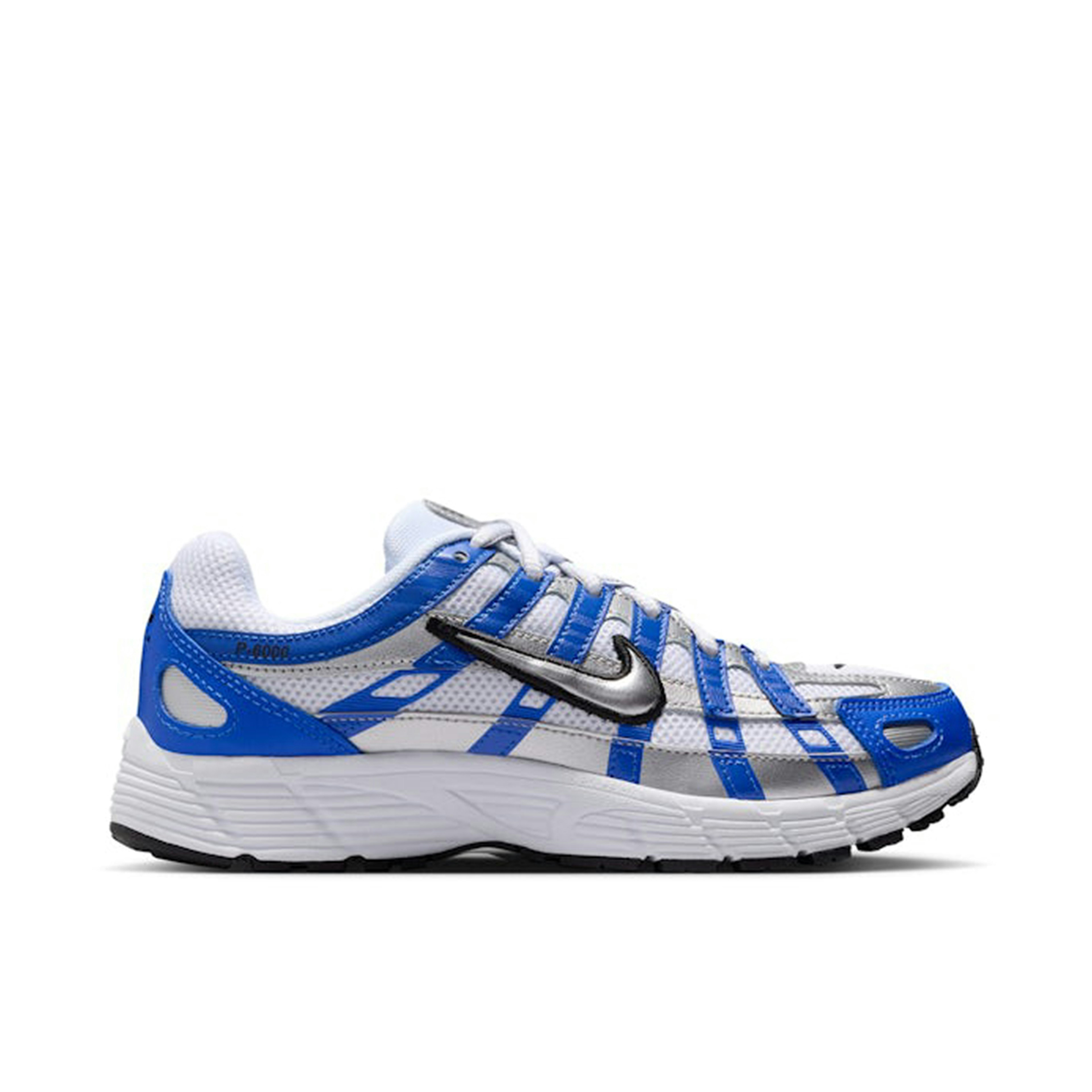 Nike P-6000 Racer Blue Metallic Silver White GS
