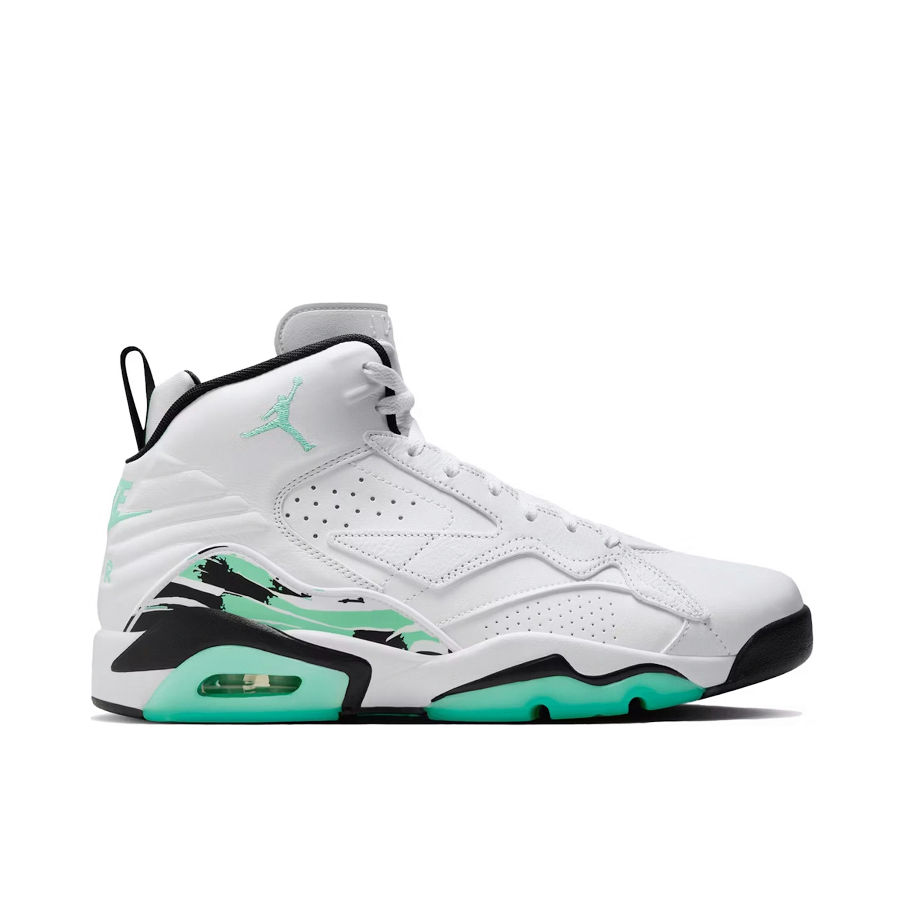 Air Jordan MVP White Green Glow