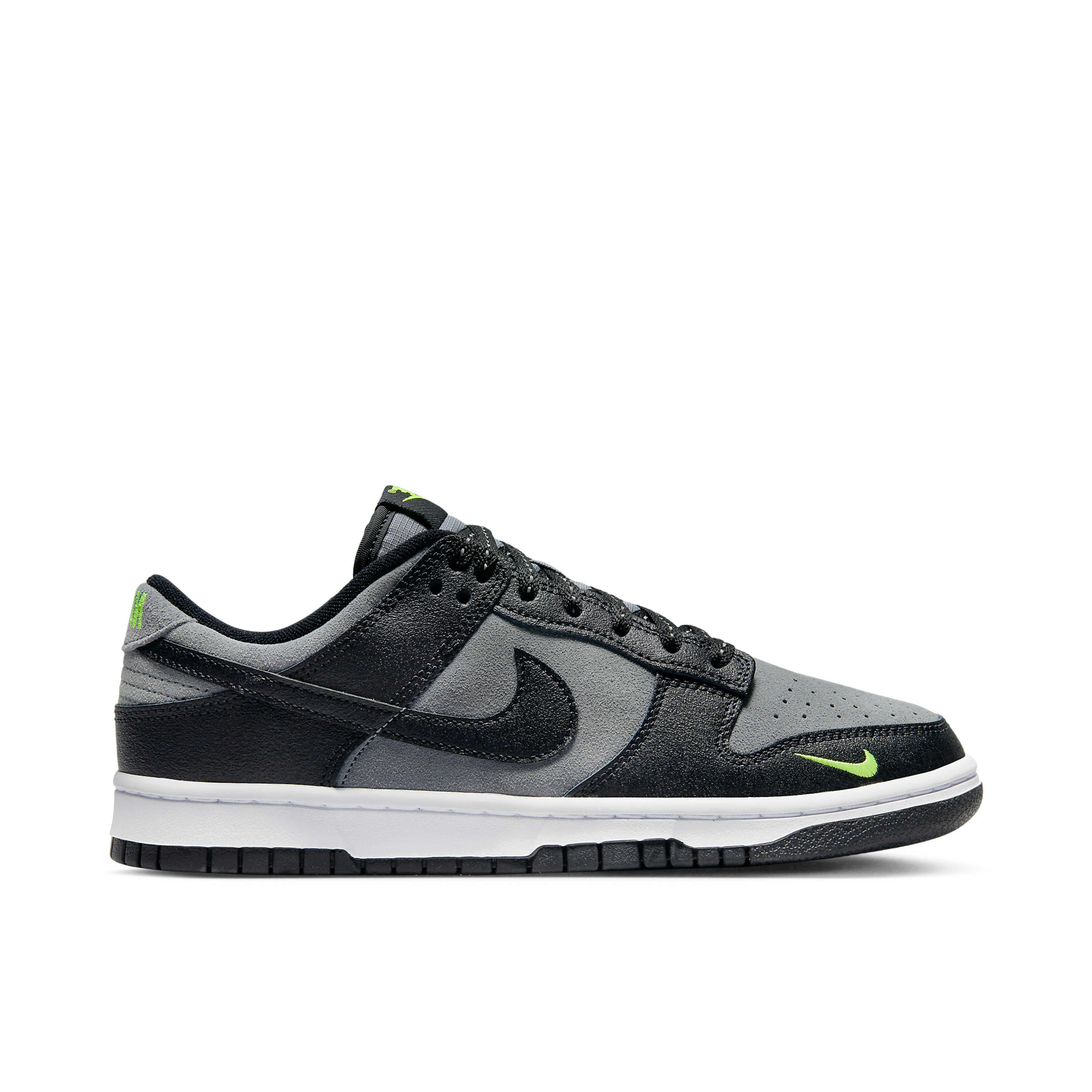 Nike Dunk Low Black Grey Green Strike