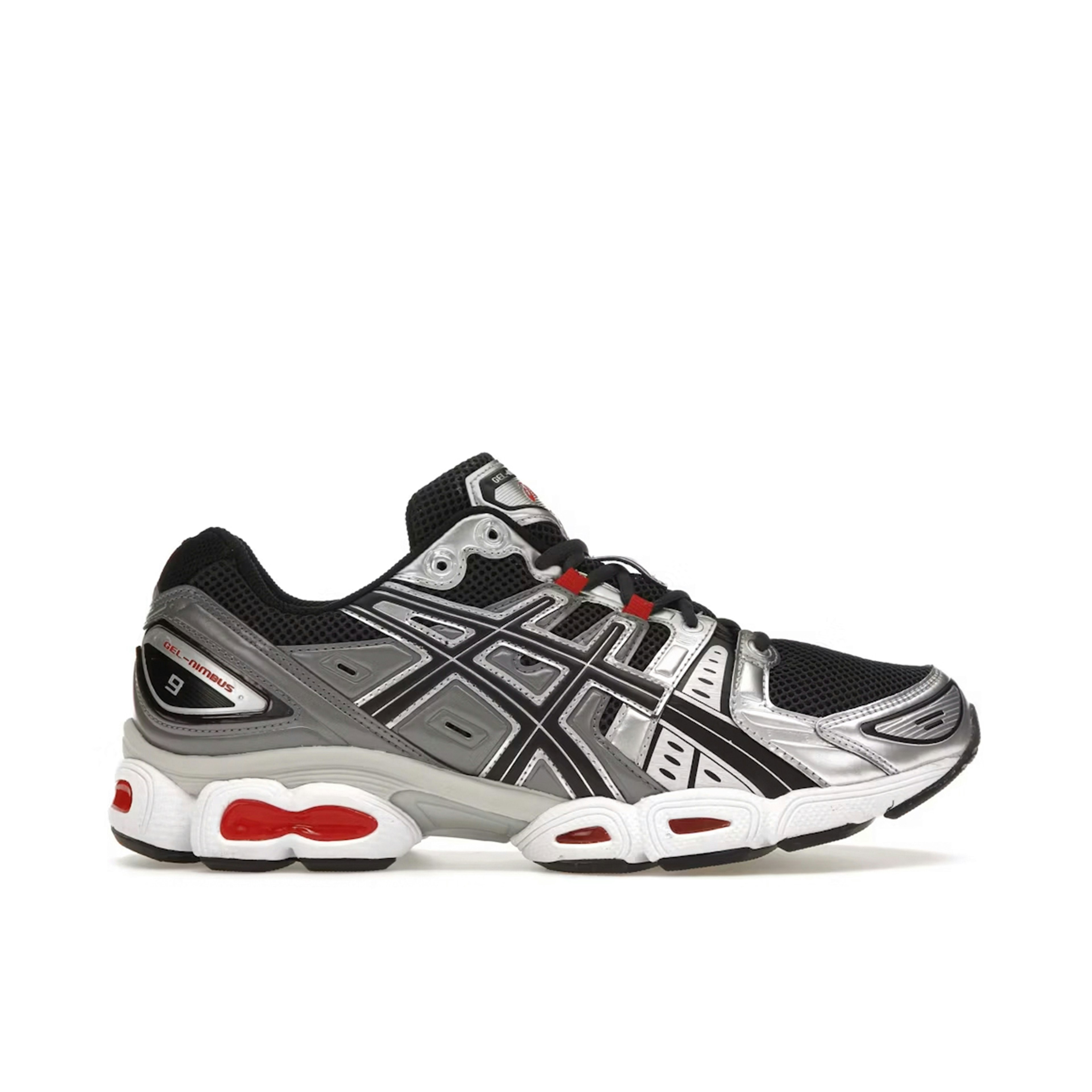 ASICS Gel-Nimbus 9 Graphite Grey Red