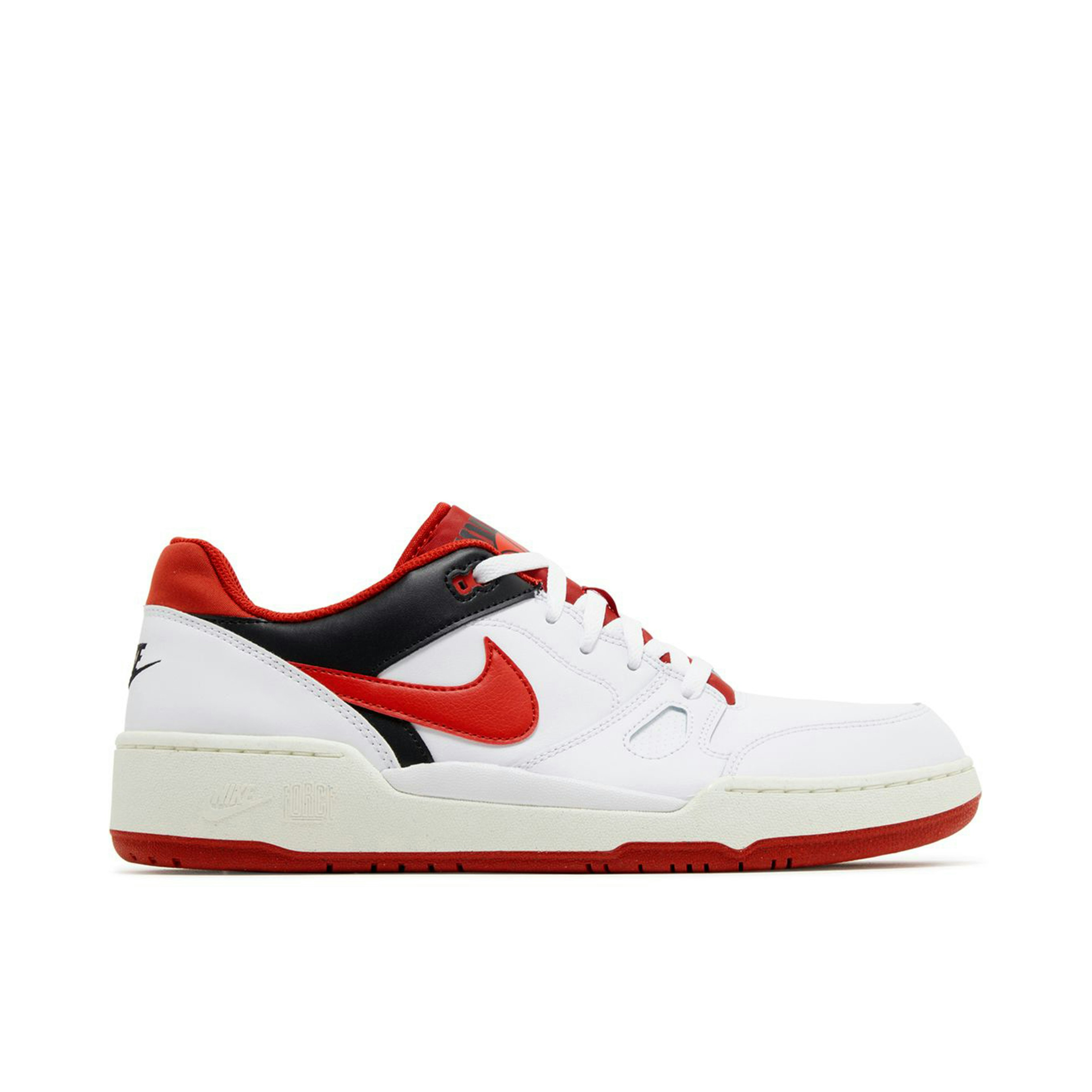 Nike Full Force Low White Red Black