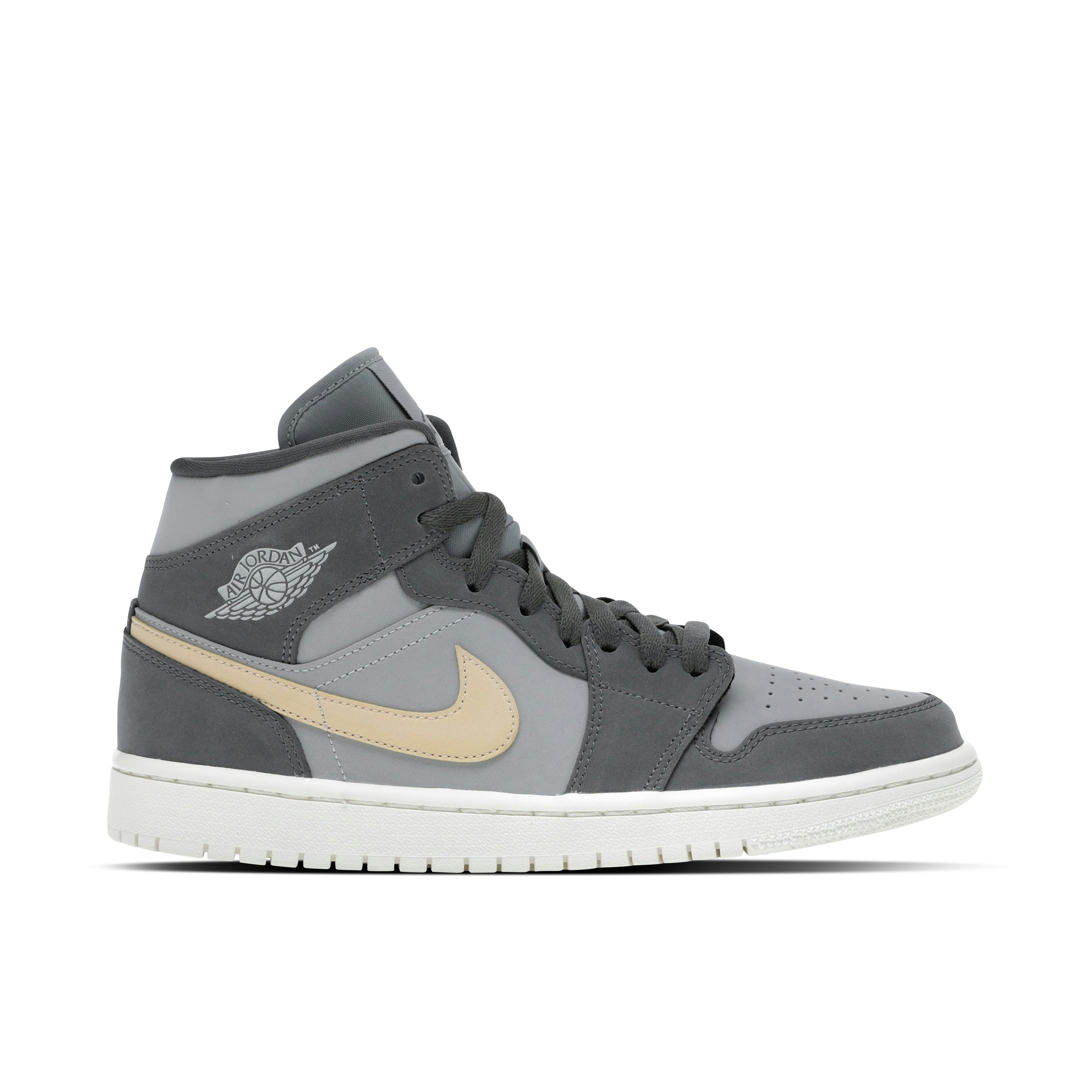 Air Jordan 1 Mid Grey Onyx Womens