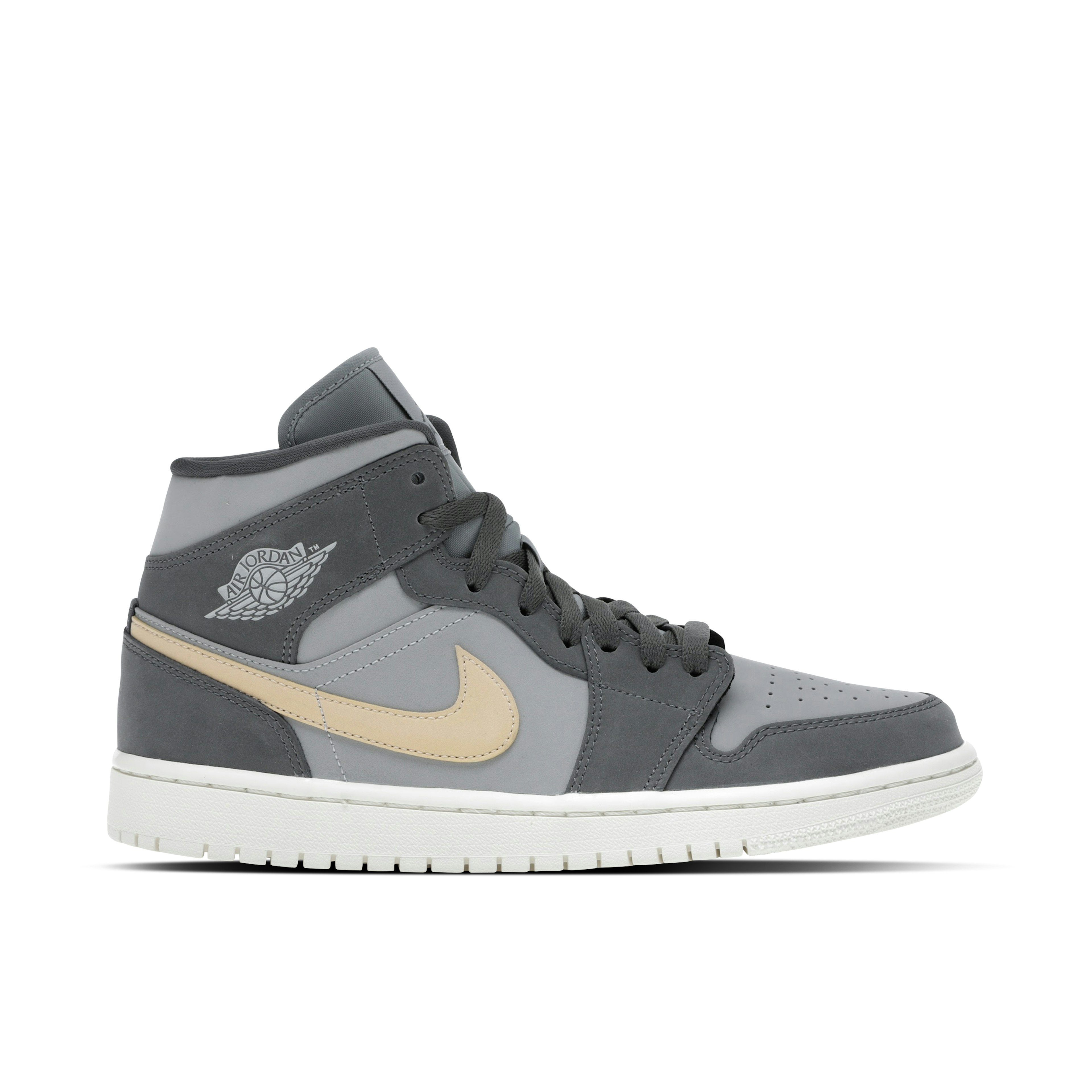 Air Jordan 1 Mid Grey Onyx Femme