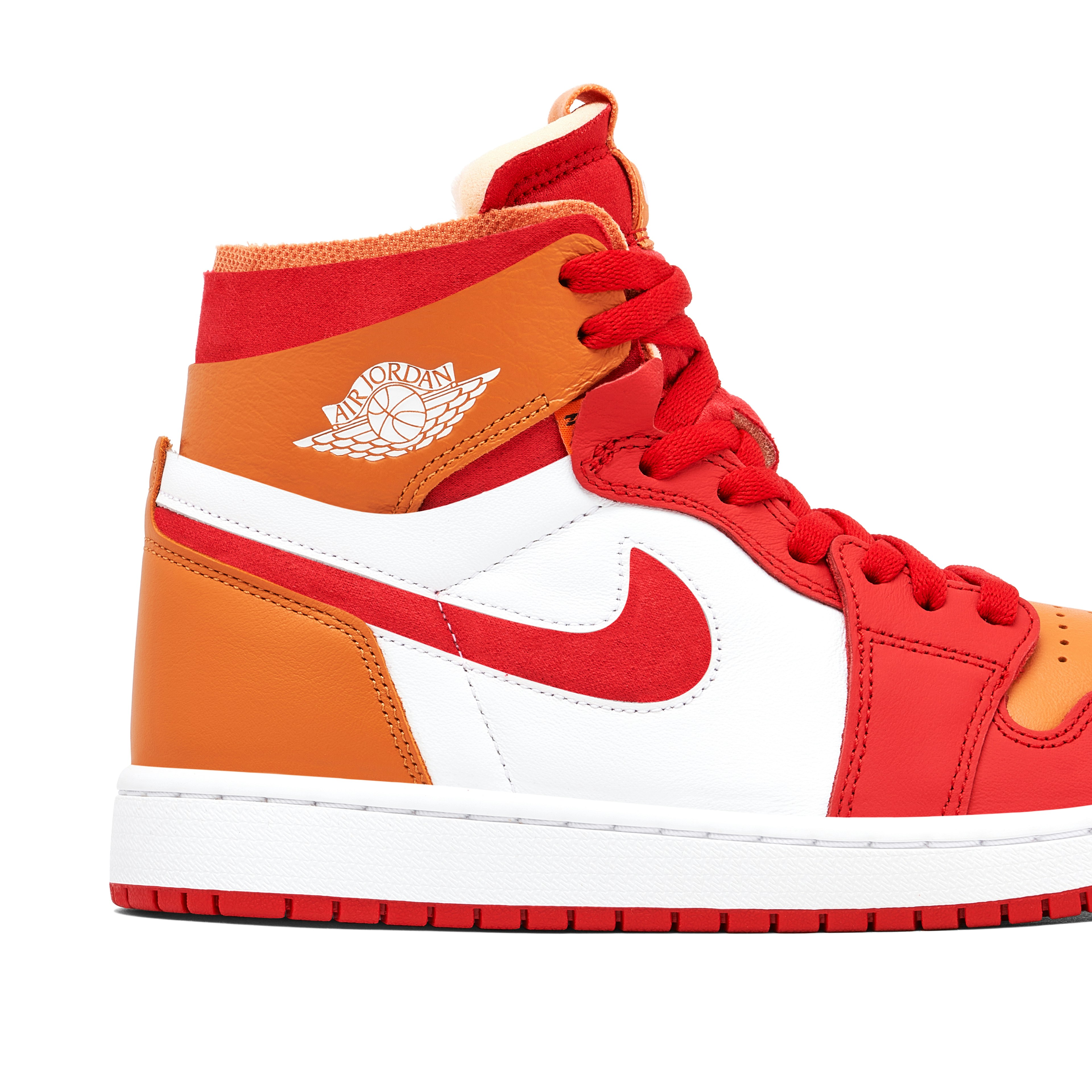 Air Jordan 1 High Zoom CMFT Fire Red Curry für Damen