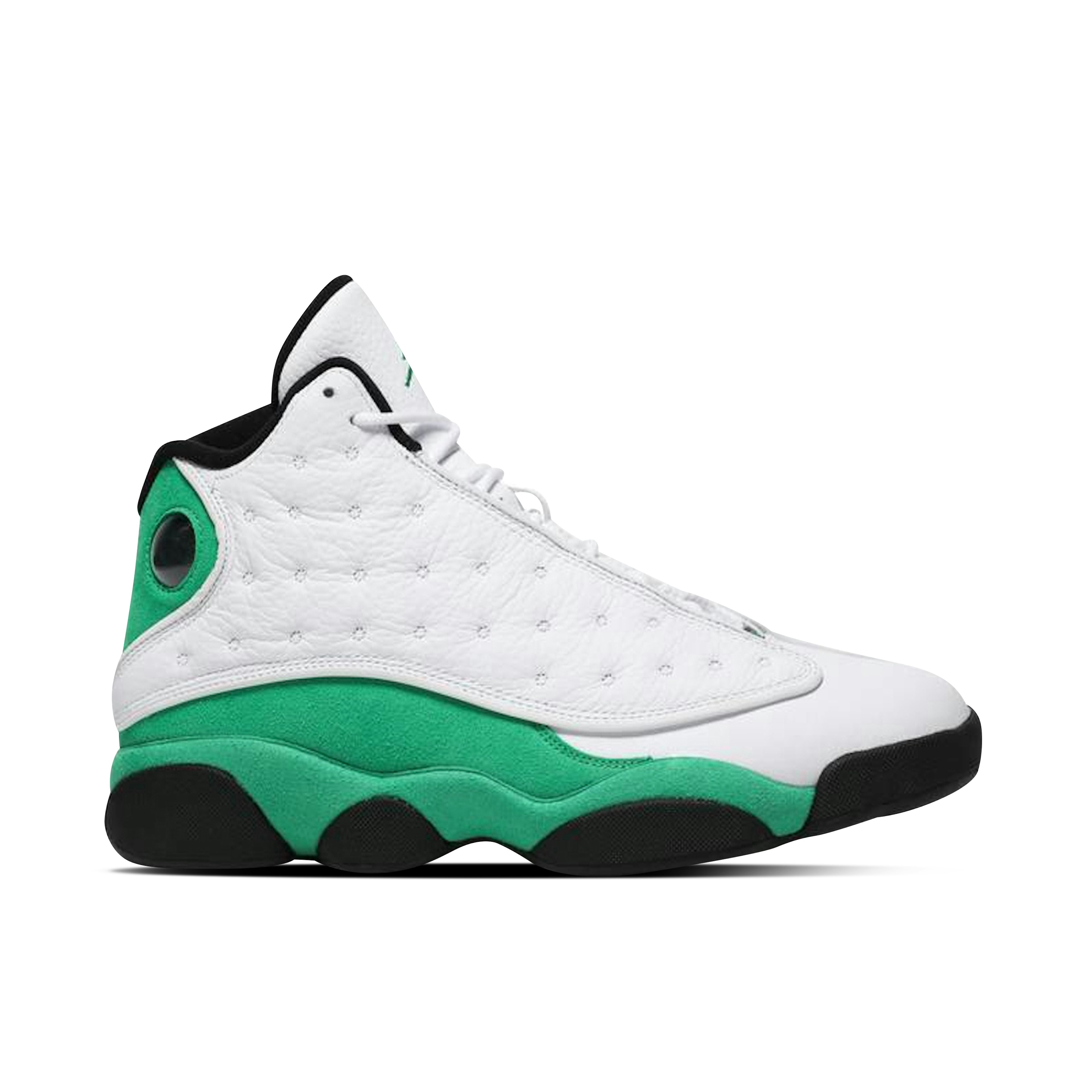 Air Jordan 13 Retro White Lucky Green