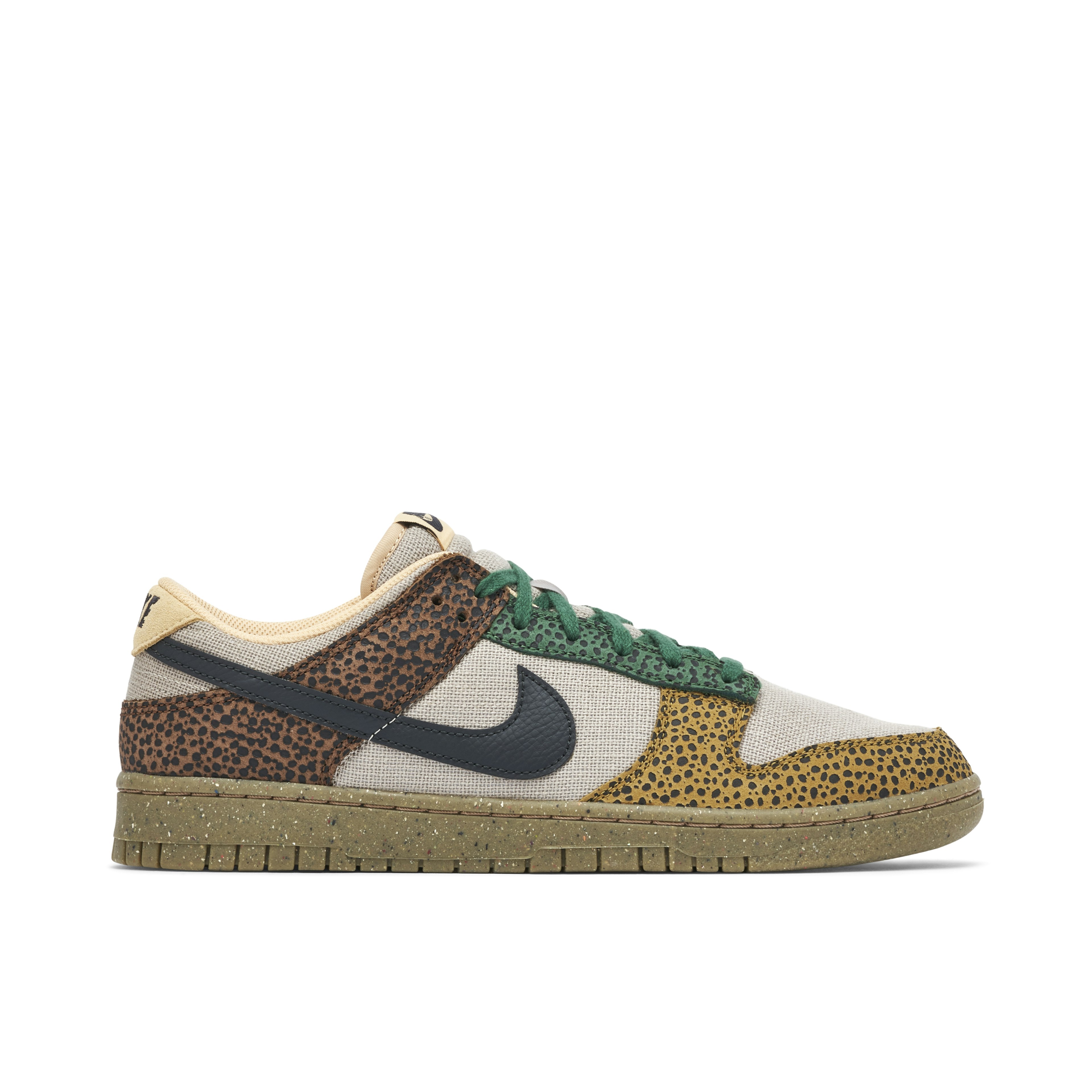 Nike Dunk Low Safari Golden Moss
