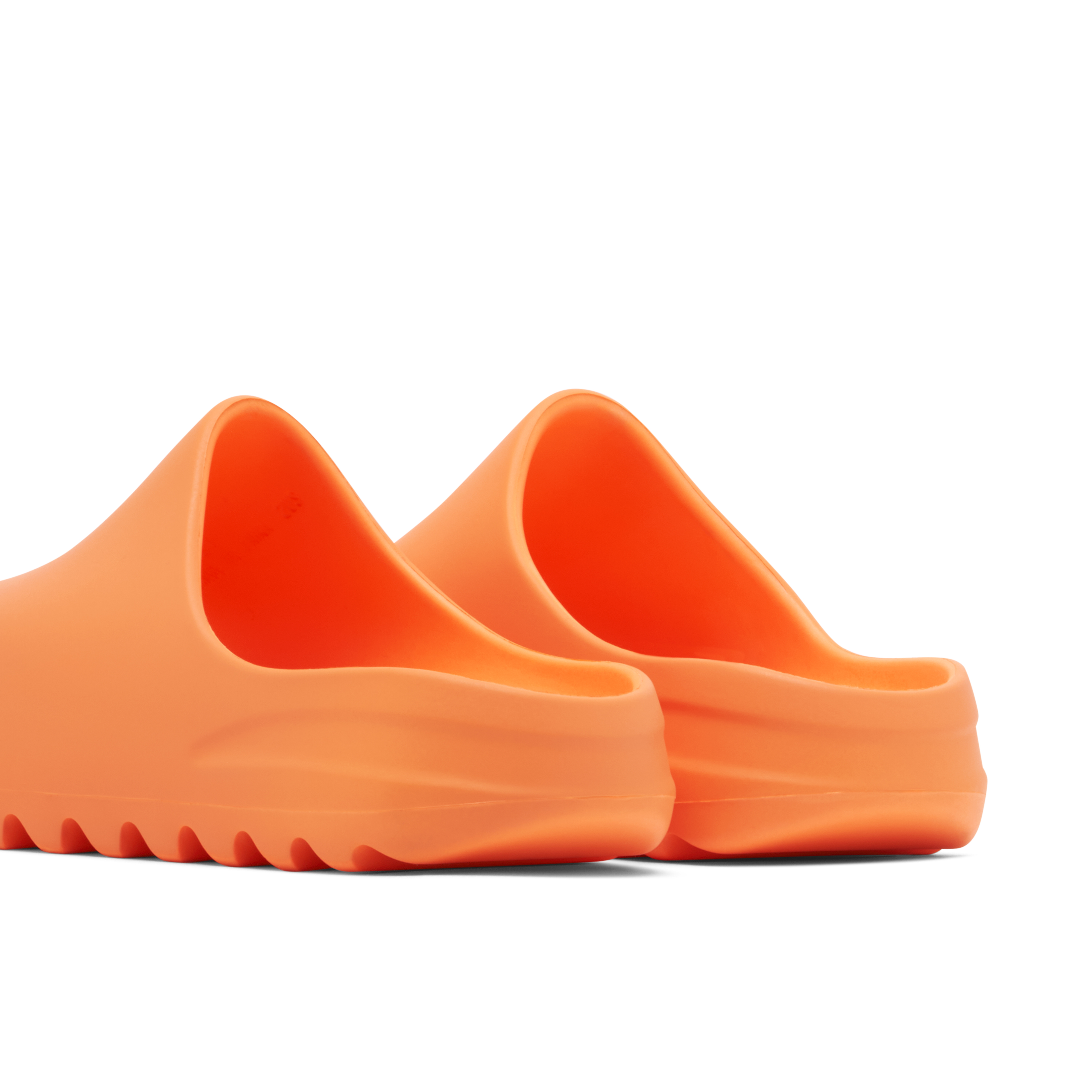 Yeezy Slides ‘Enflame Orange’ fashion Size 4.