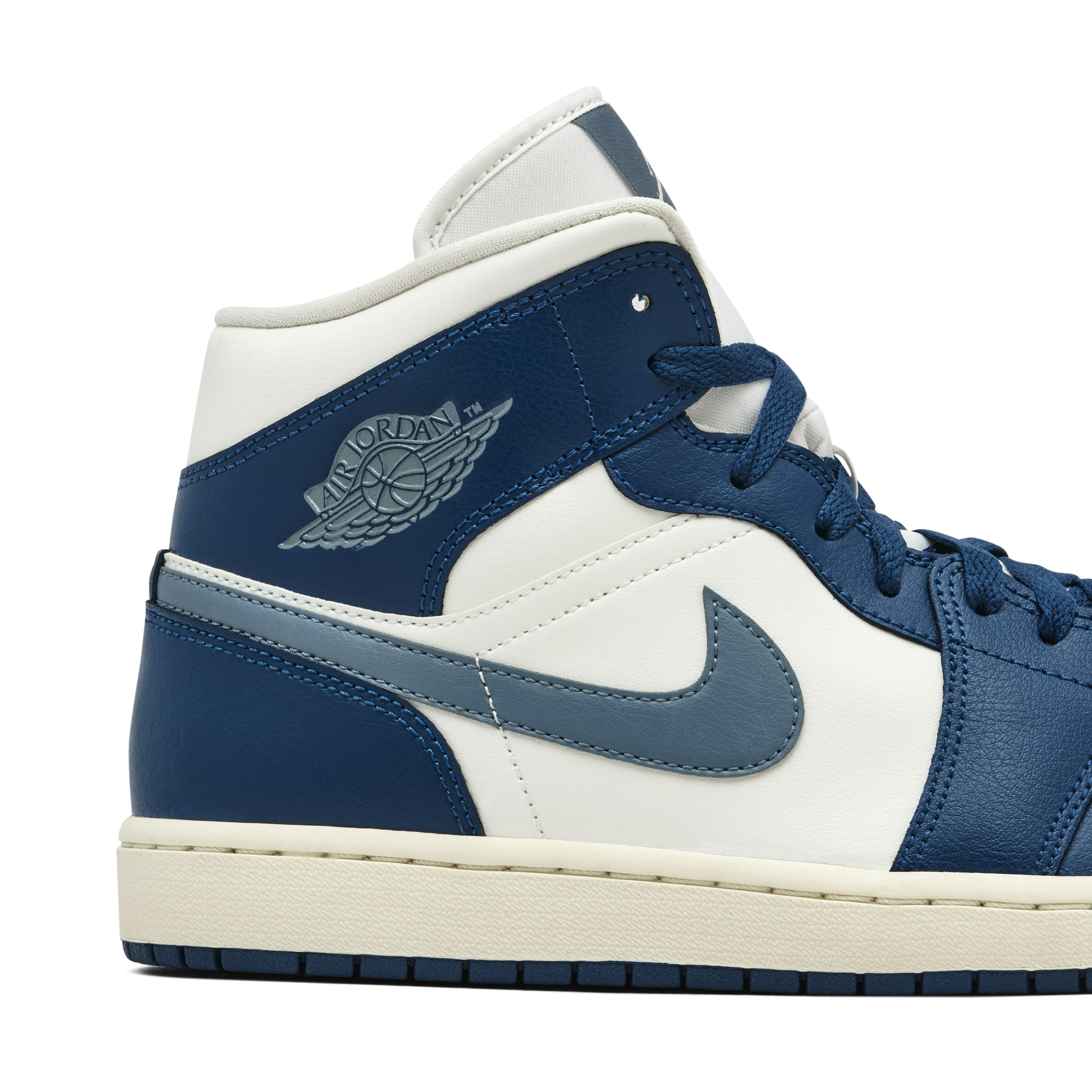 Air Jordan 1 Mid French Blue White Womens
