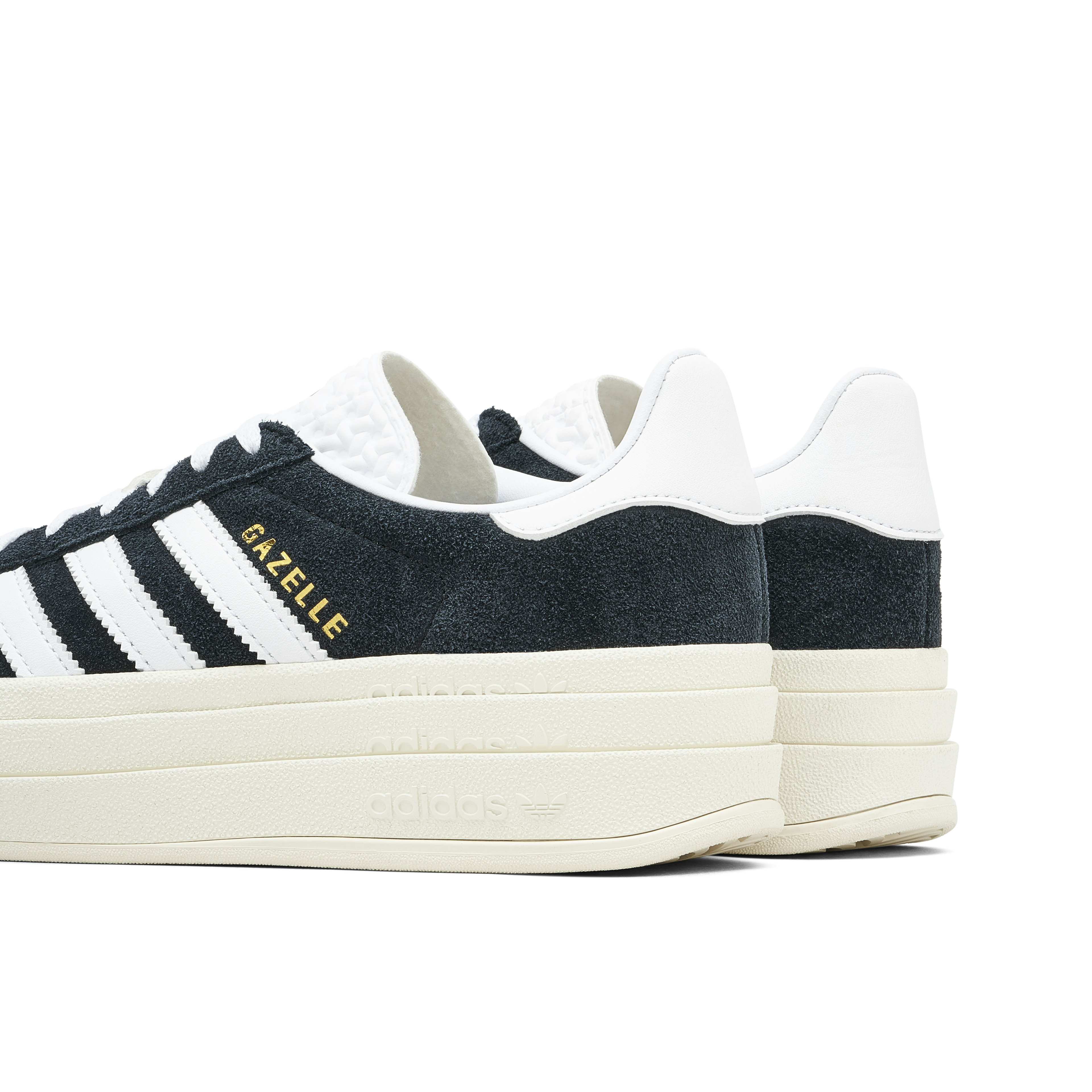 Adidas Gazelle Bold Black White Femme