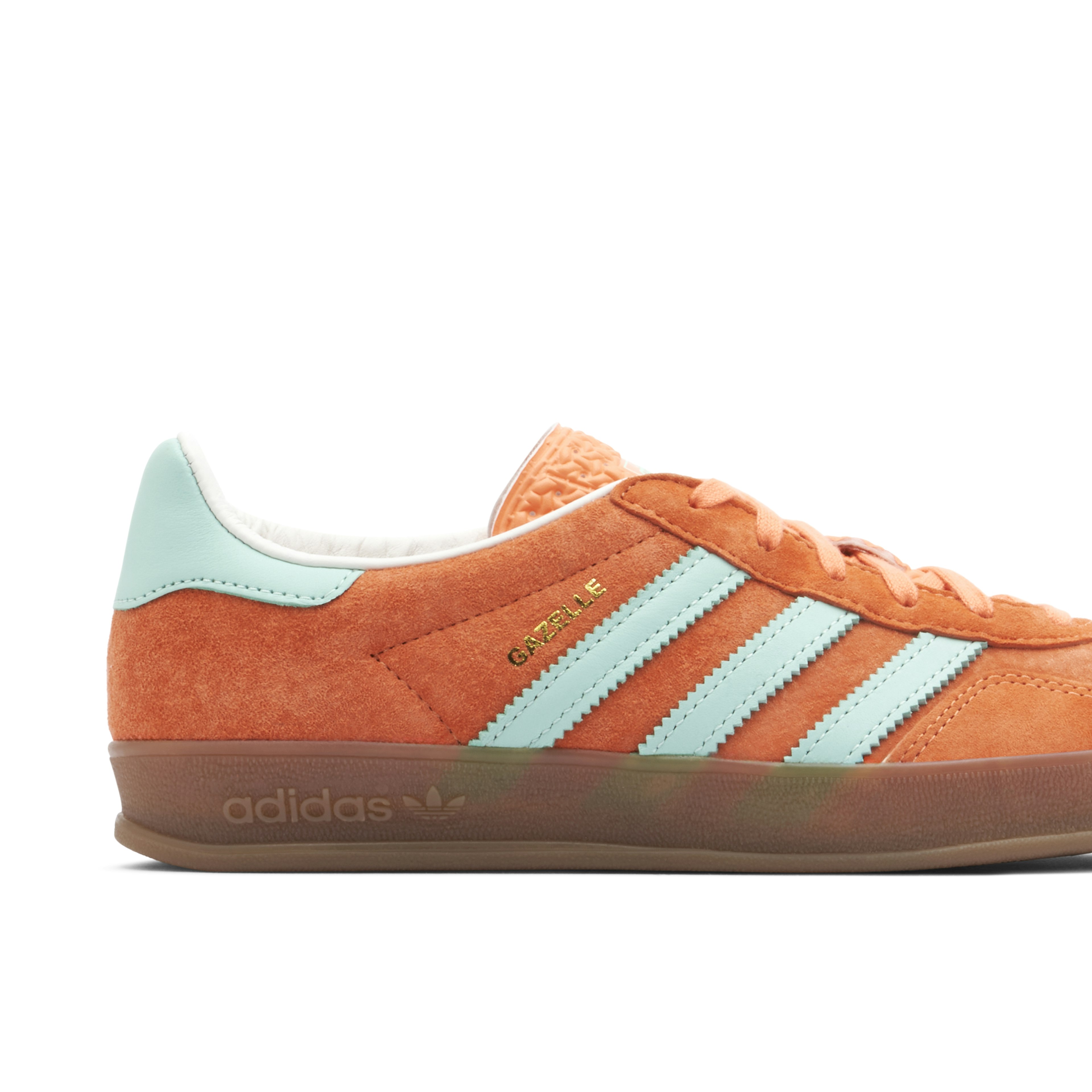 Adidas Gazelle Indoor Orange Clear Mint Femme