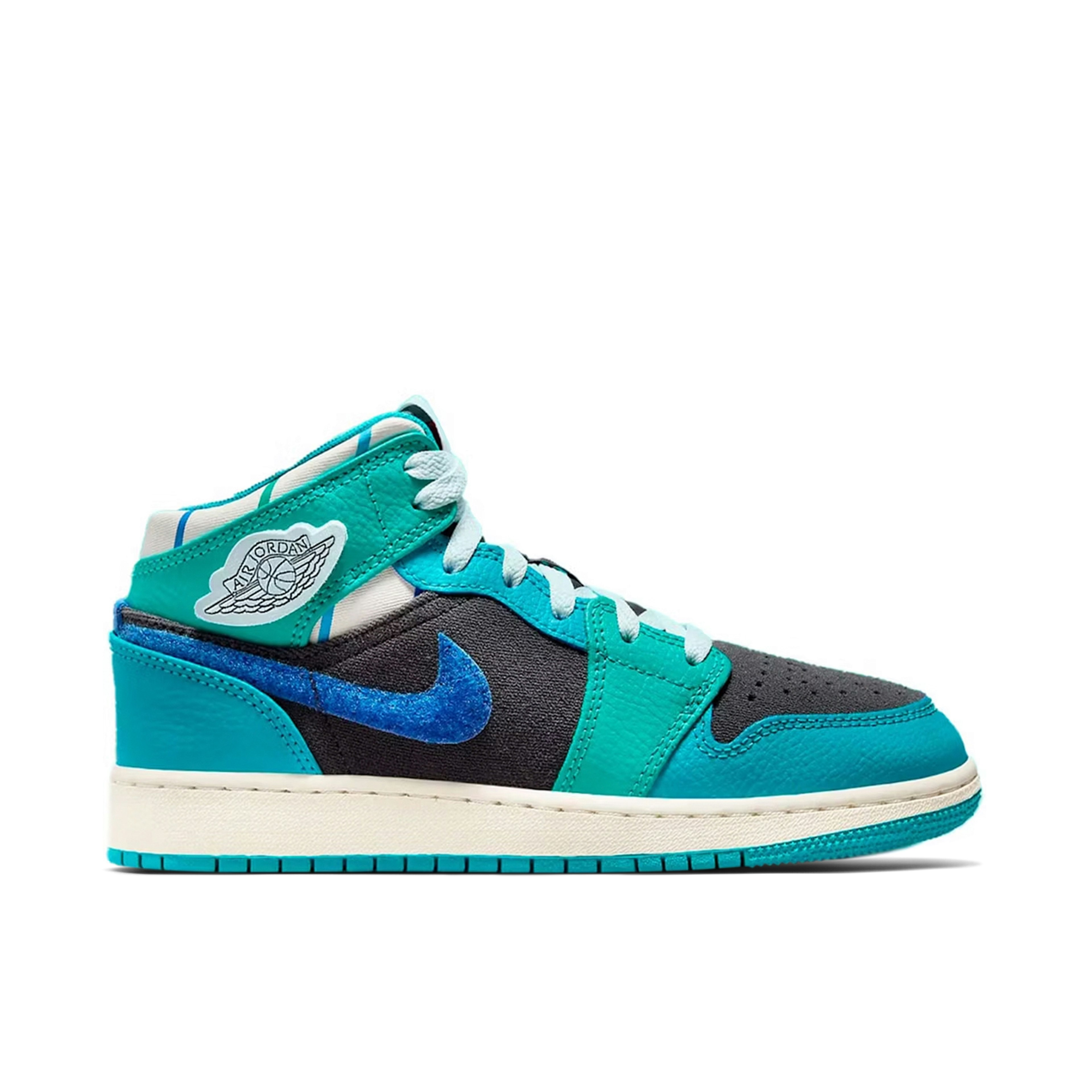 Air Jordan 1 Mid Inspired by the Greatest Aquatone GS