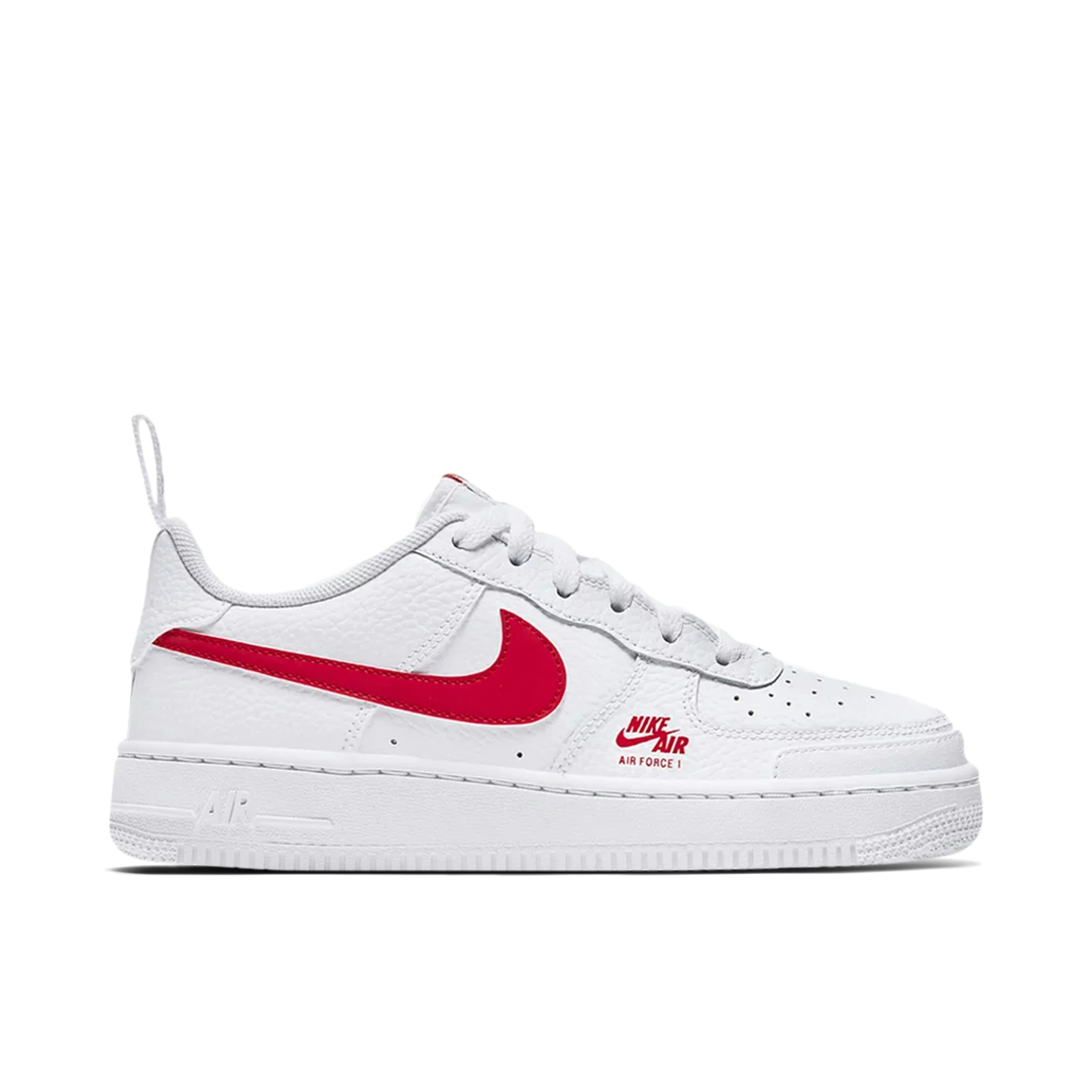 Nike Air Force 1 Low '07 White University Red GS