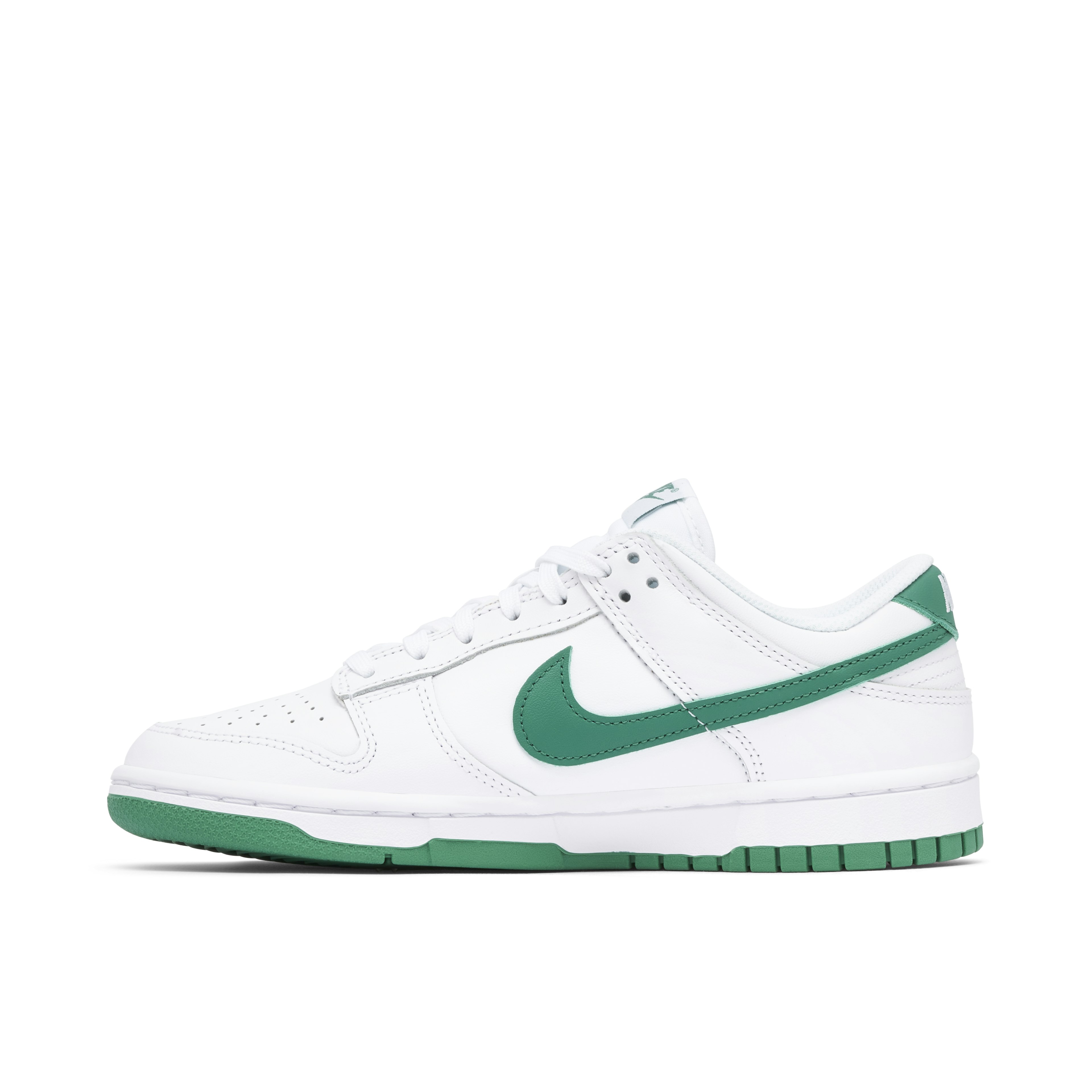 Nike Dunk Low White Lucky Green Femme