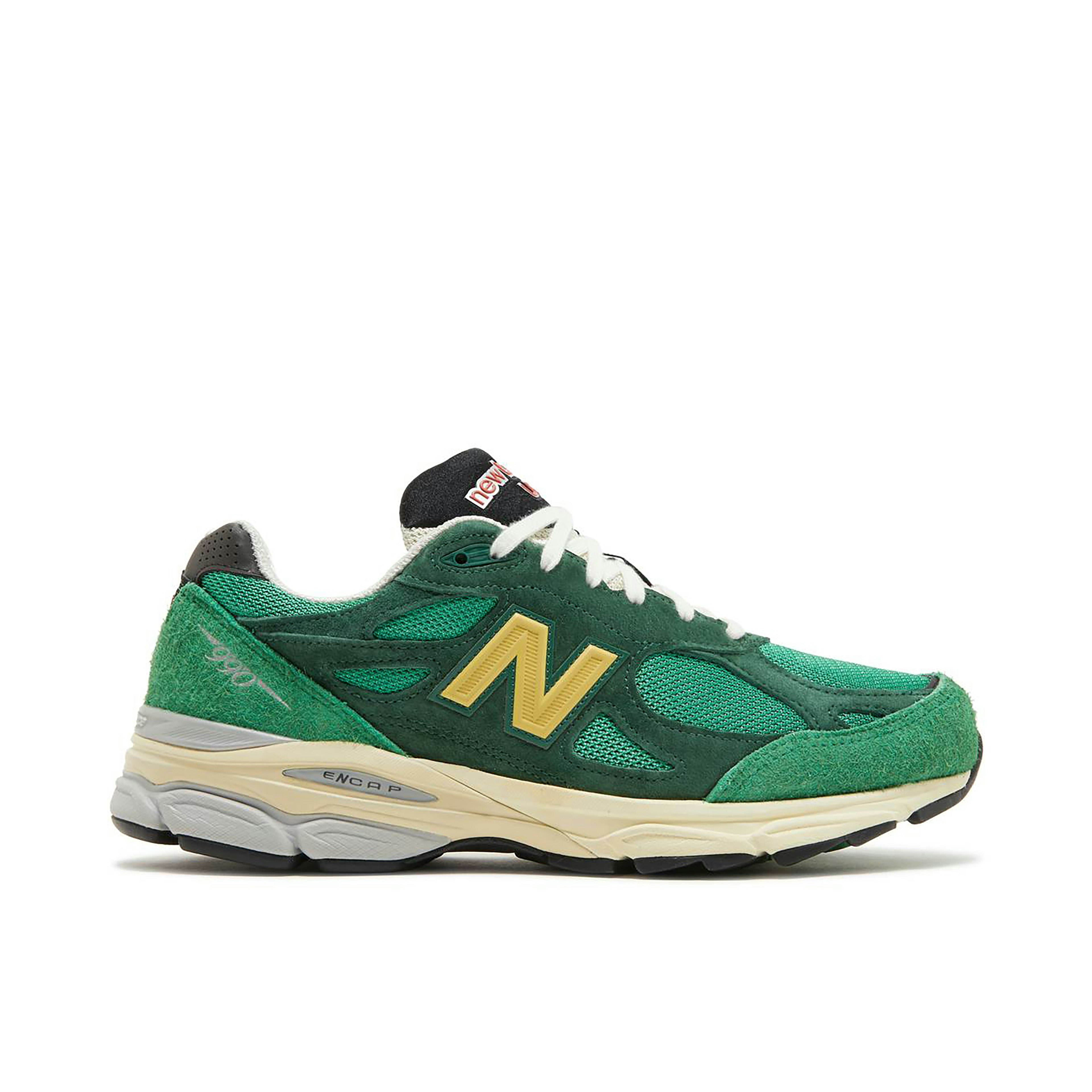 New Balance 990v3 Made In USA x Teddy Santis Green Gold