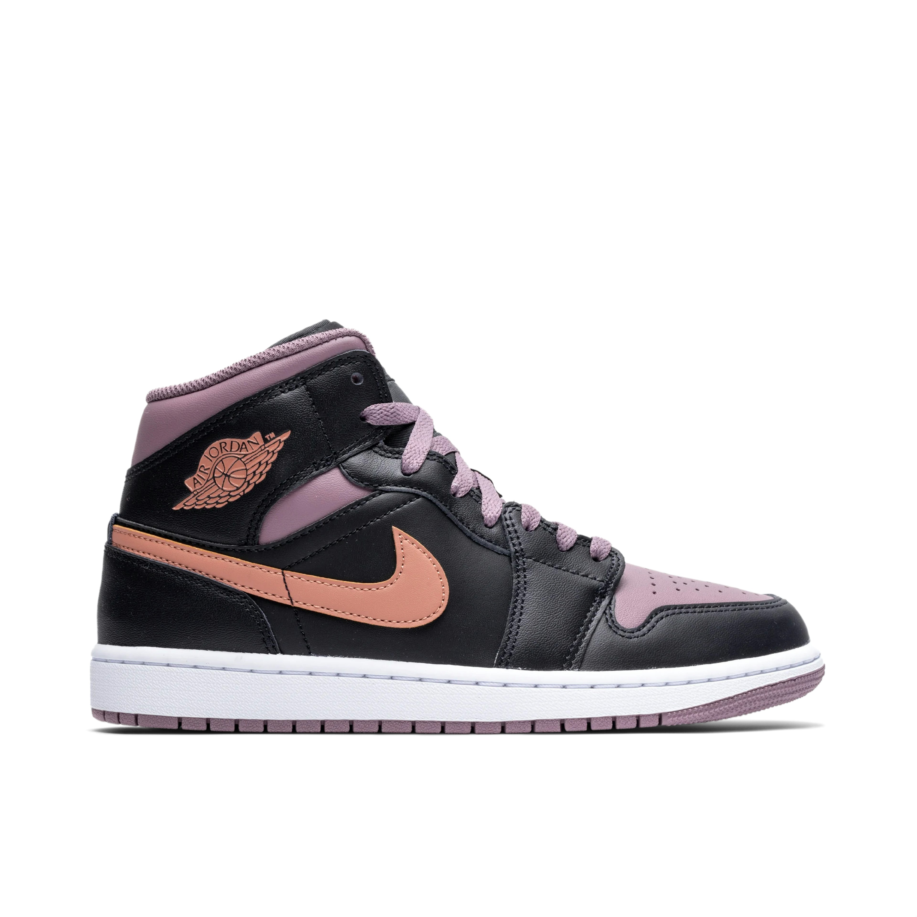 Air Jordan 1 Mid Black Sky J Mauve