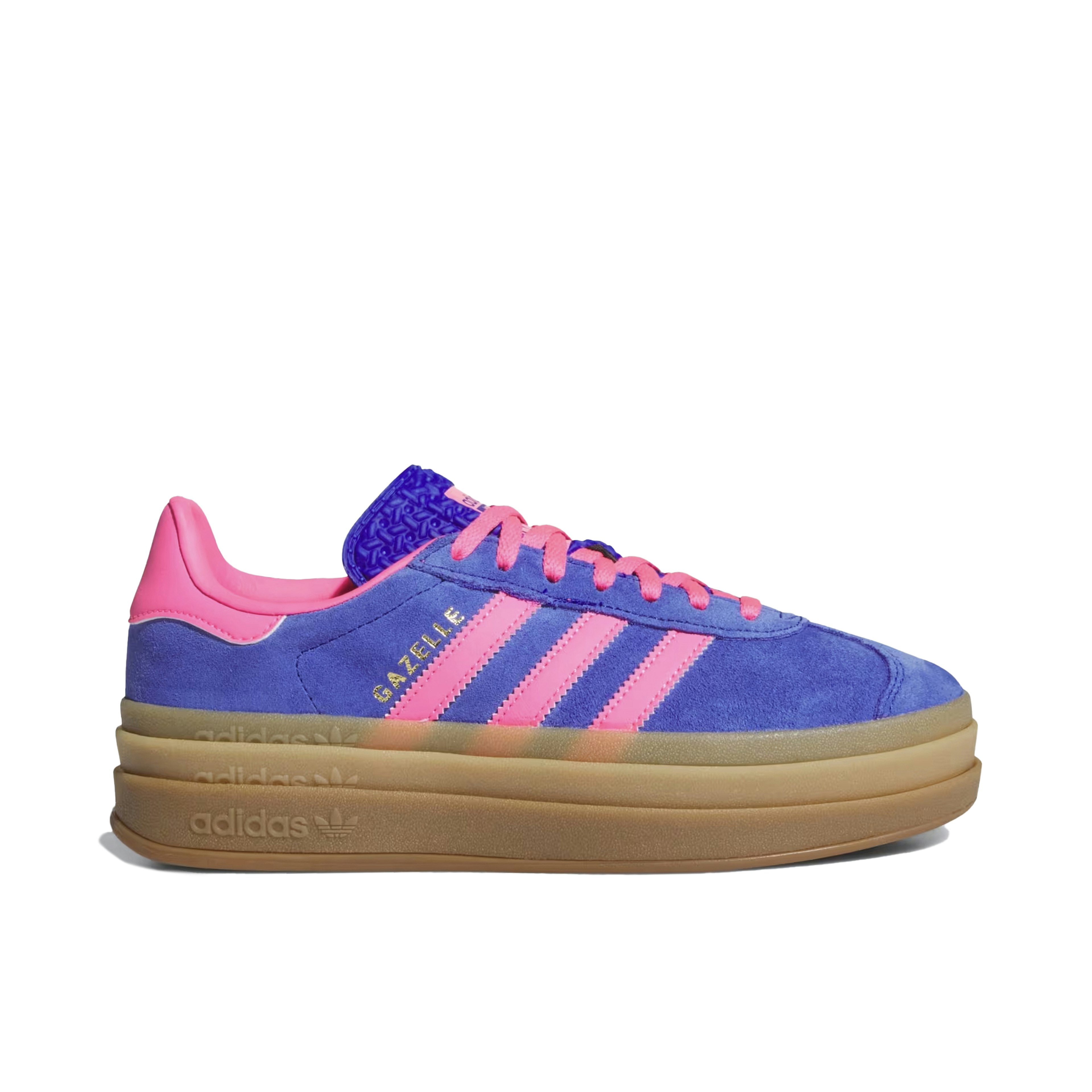 Adidas Gazelle Bold Lucid Blue Lucid Pink Womens