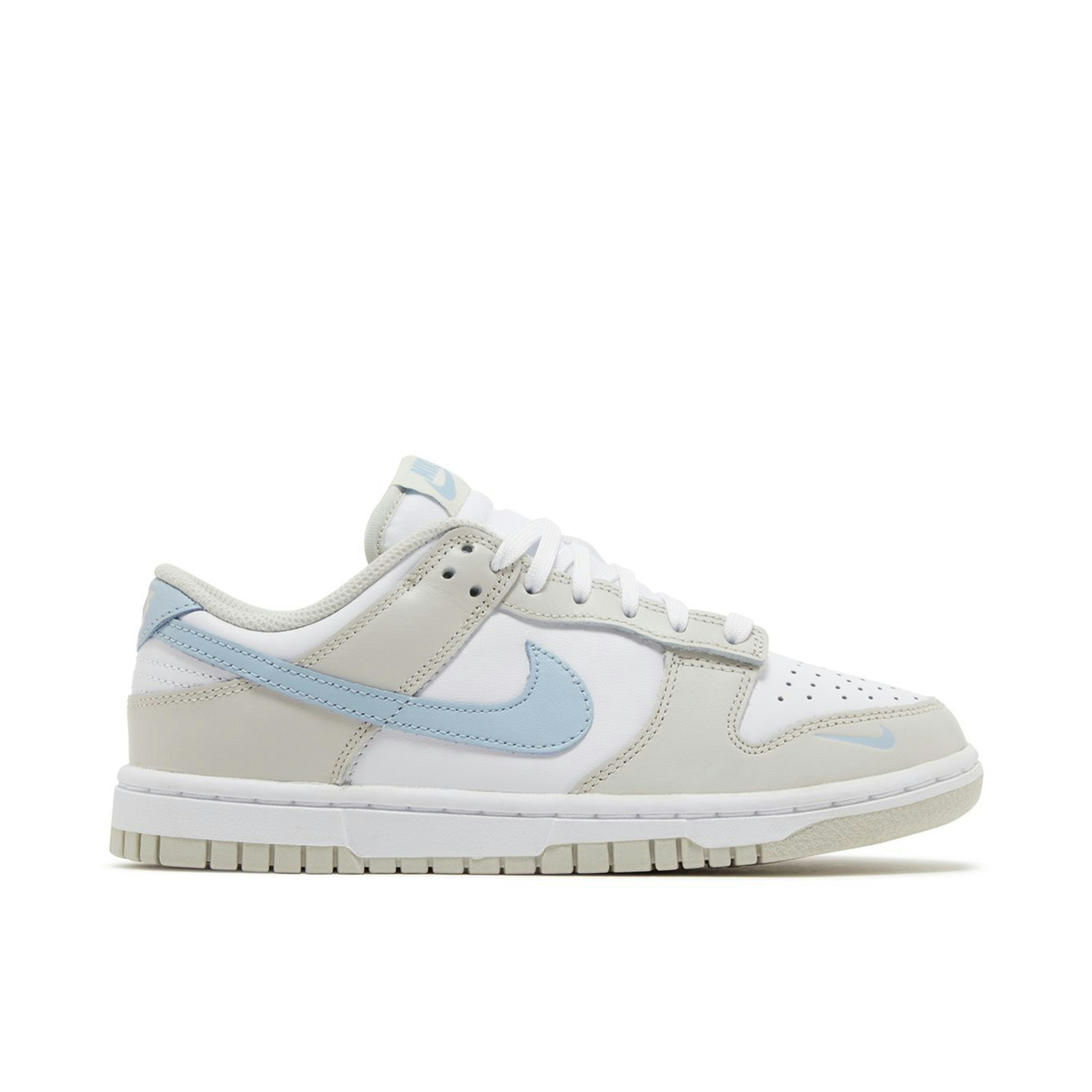 Nike Dunk Low Light Bone Armory Blue Womens