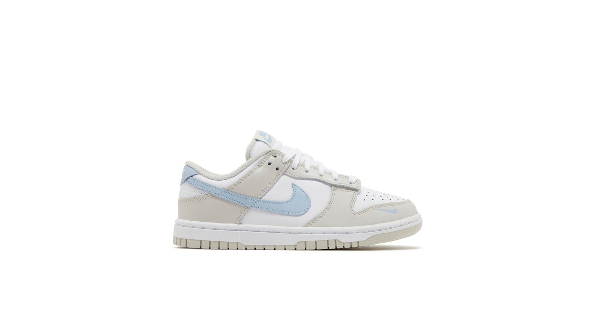 Nike Dunk Low Light Bone Armory Blue Womens | HF0023-100 | Laced