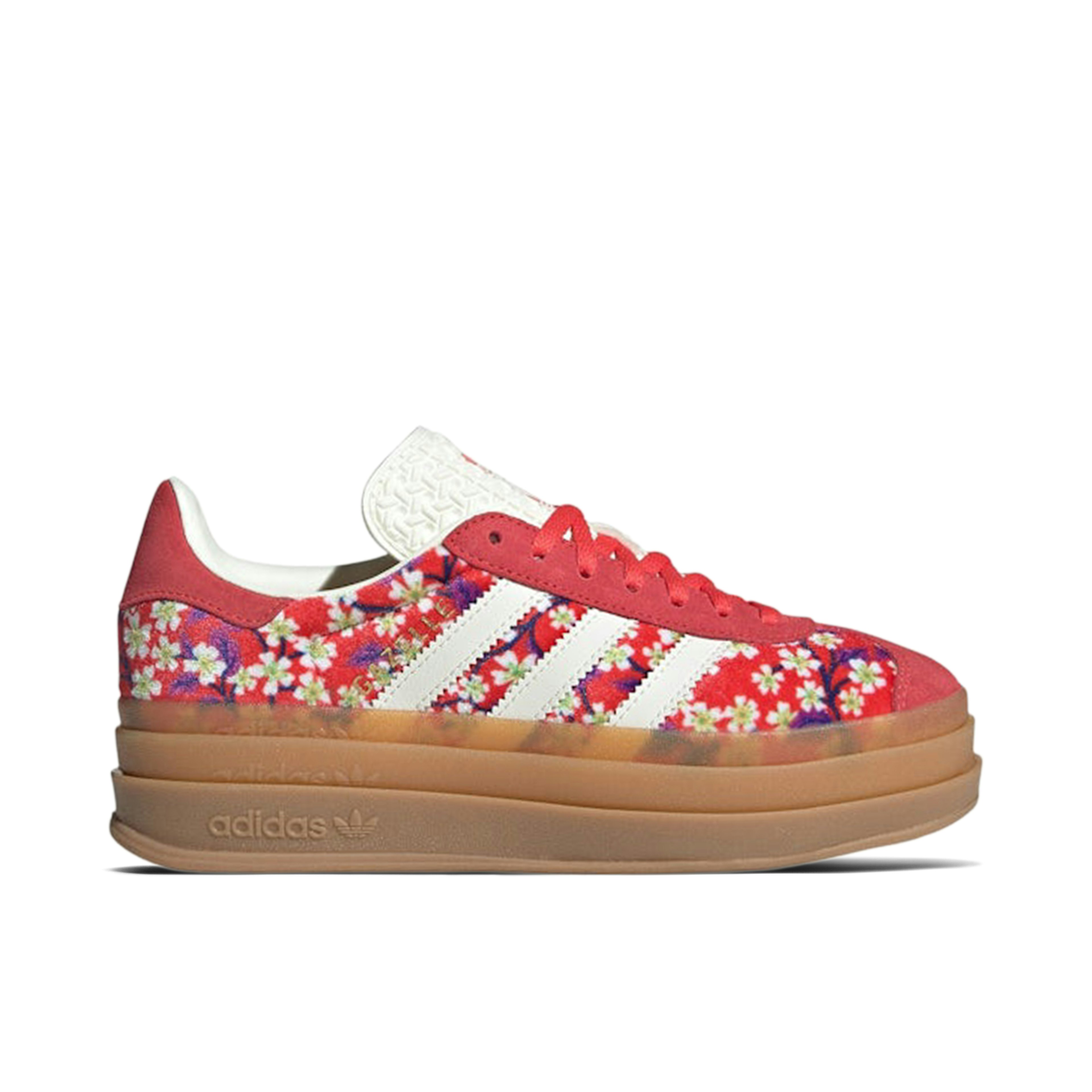 Adidas Gazelle Bold Liberty London Floral Semi Lucid Red GS