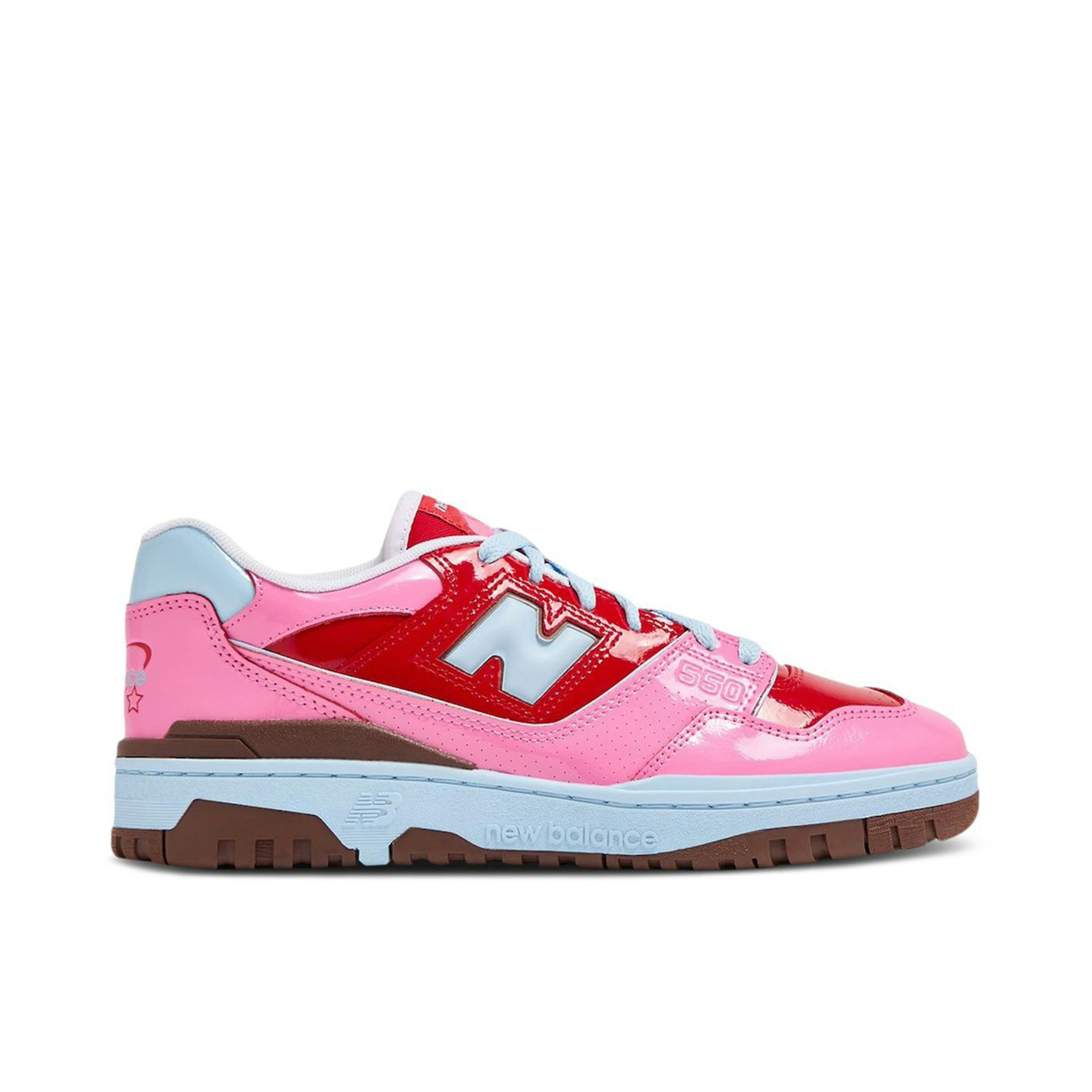 New Balance ImpactPrinted 5 Короткие штаны Y2K Patent Leather Pack Red Pink