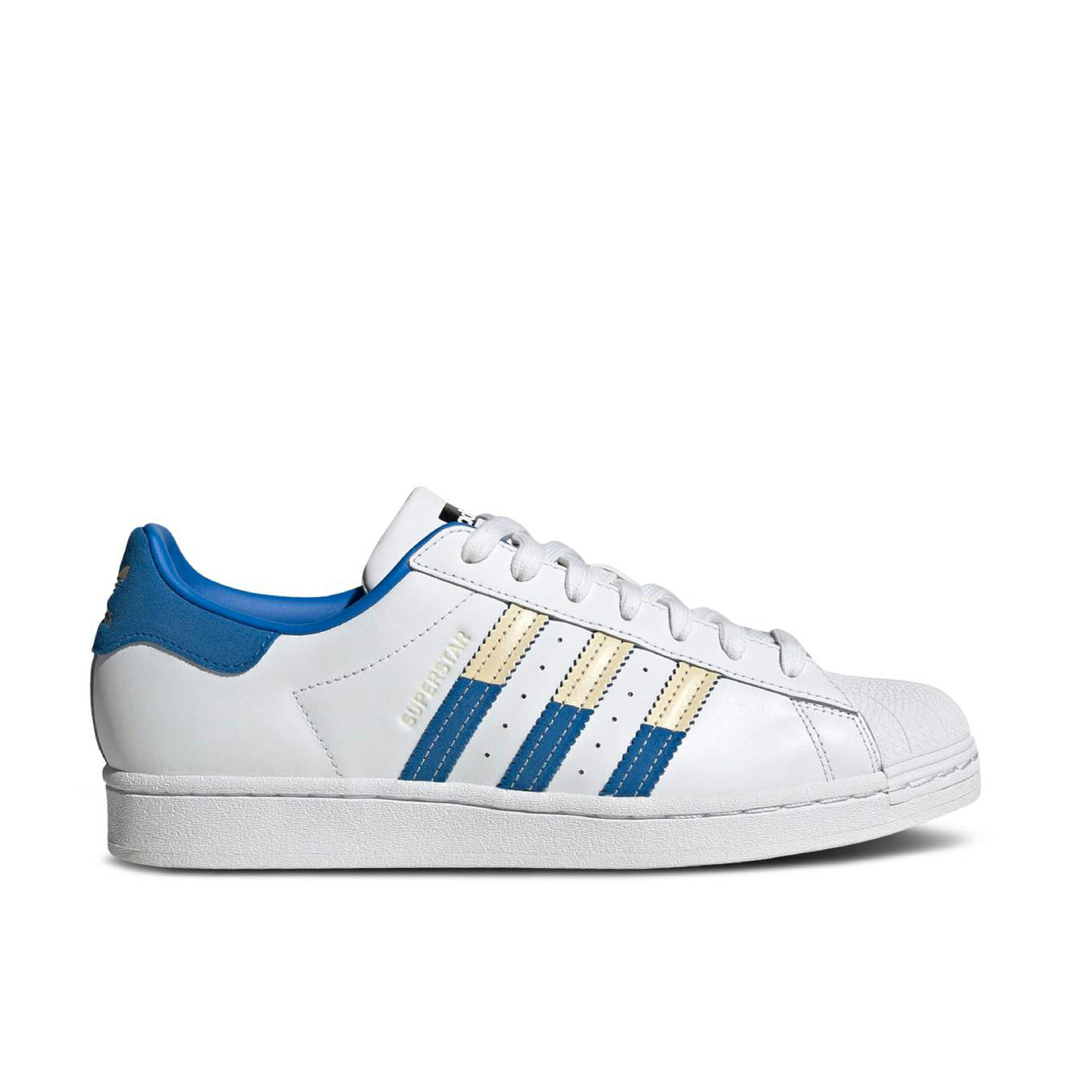 Adidas Superstar White Royal Sand