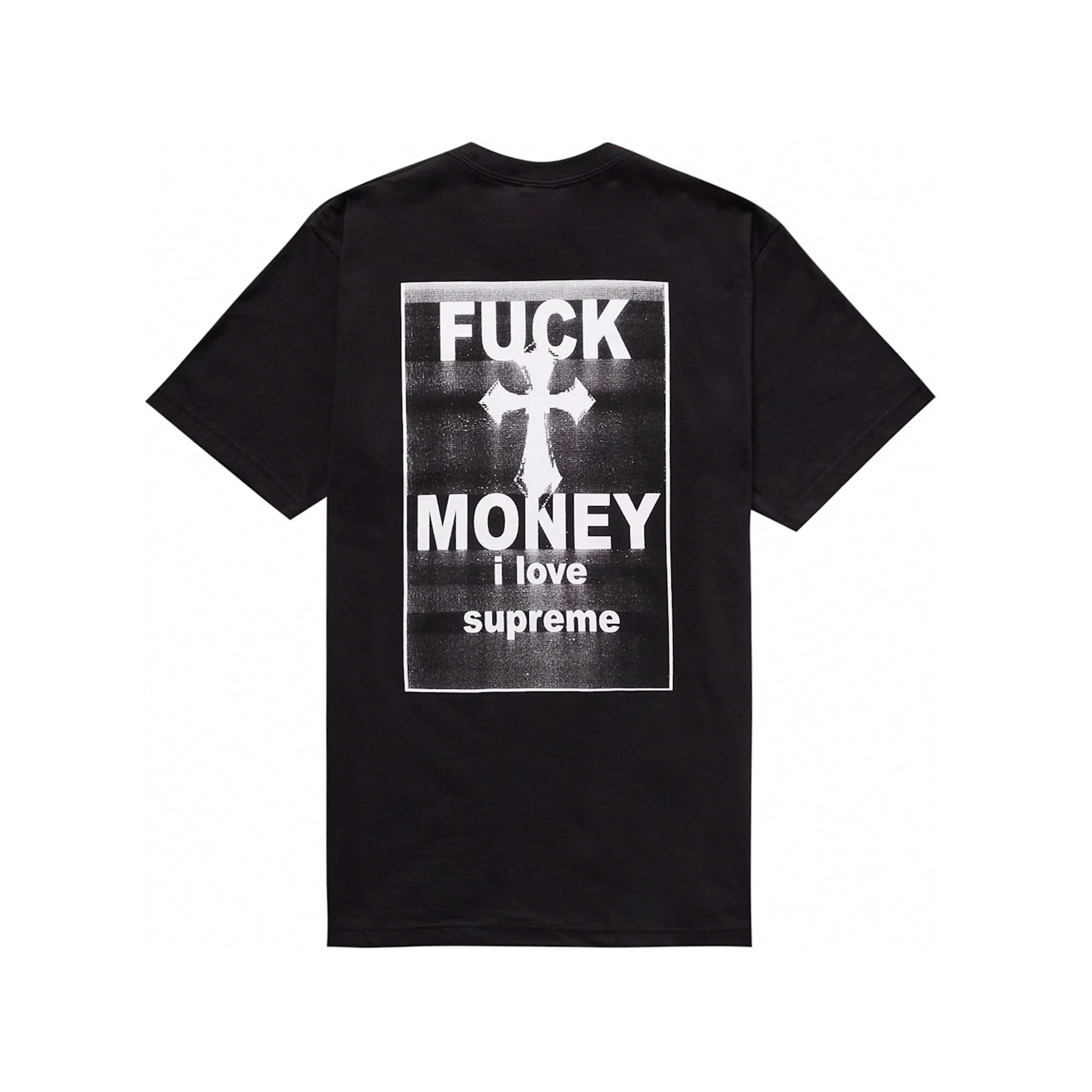 Supreme Fuck Money Tee Black