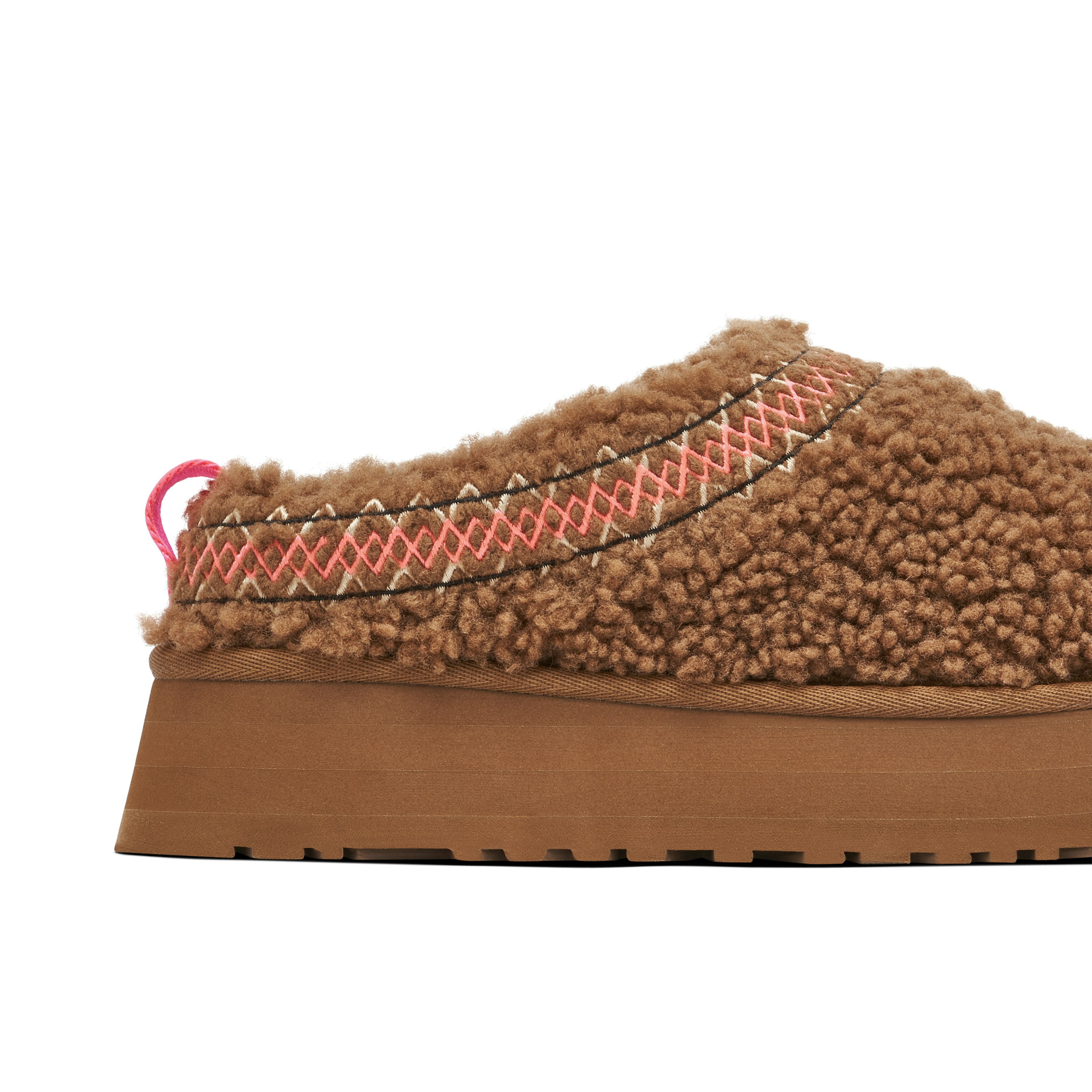 UGG Tazz Slipper Heritage Braid Hardwood für Damen