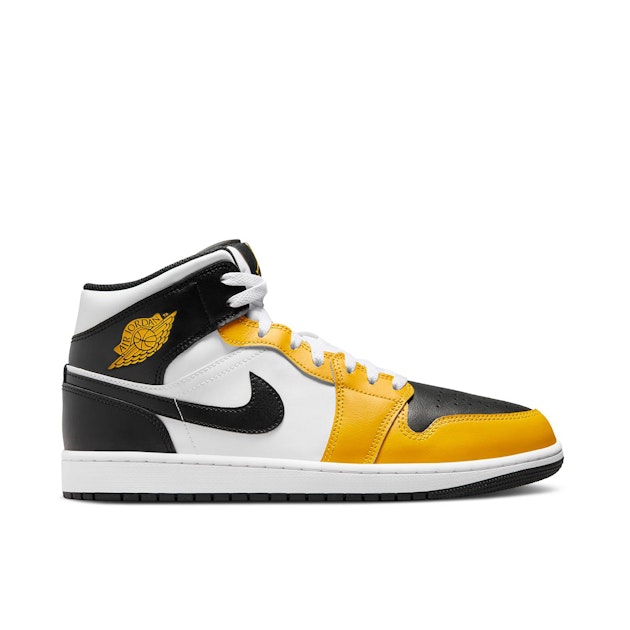 Air Jordan Mid Yellow Ochre DQ8426-701 Laced