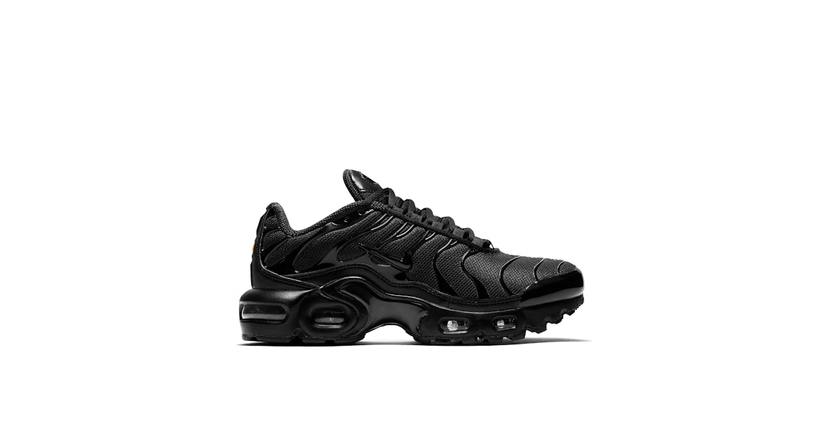Nike Air Max Plus Triple Black GS | CD0609-001 | Laced