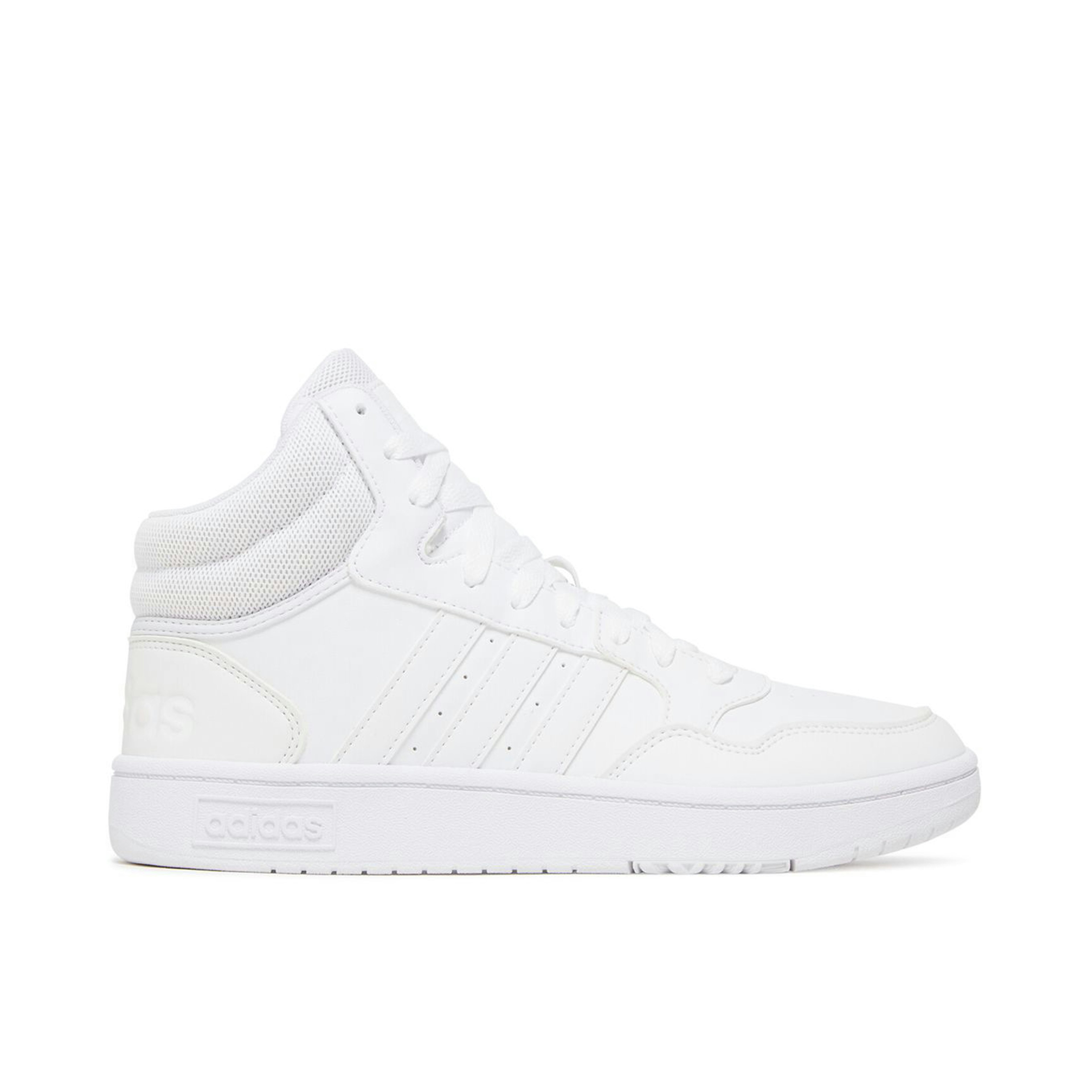 Adidas Hoops 3.0 Mid Classic Cloud White Dash Grey Womens