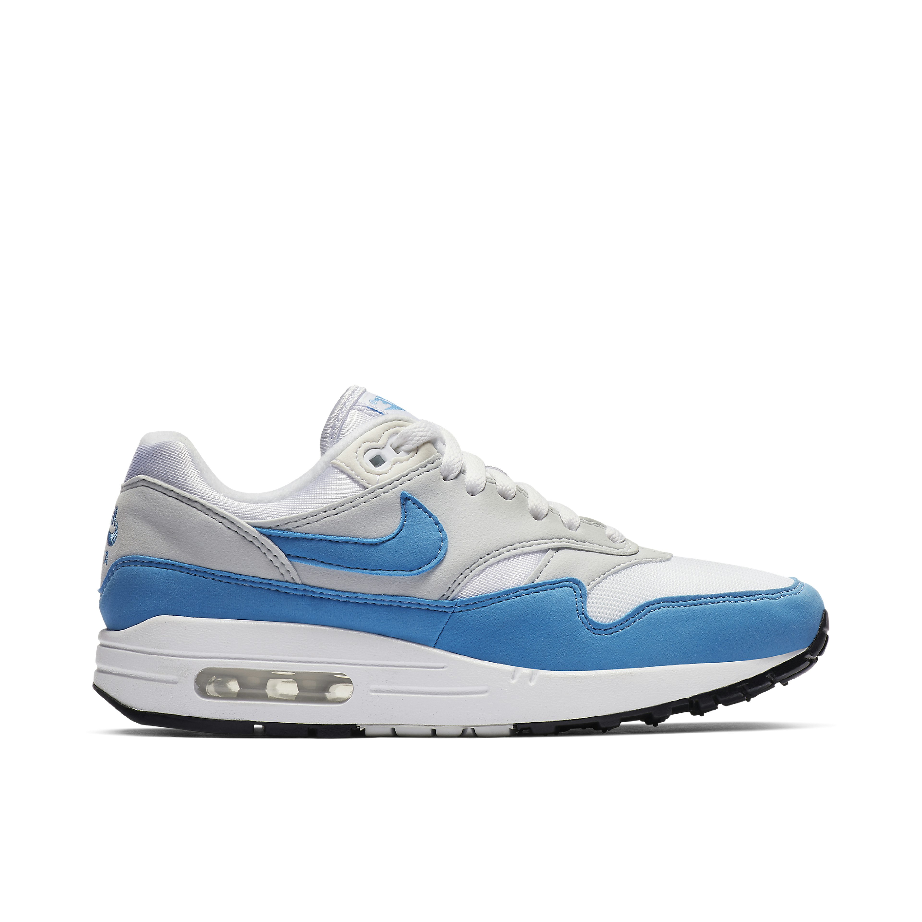 Nike Air Max 1 Essential White University Blue Femme