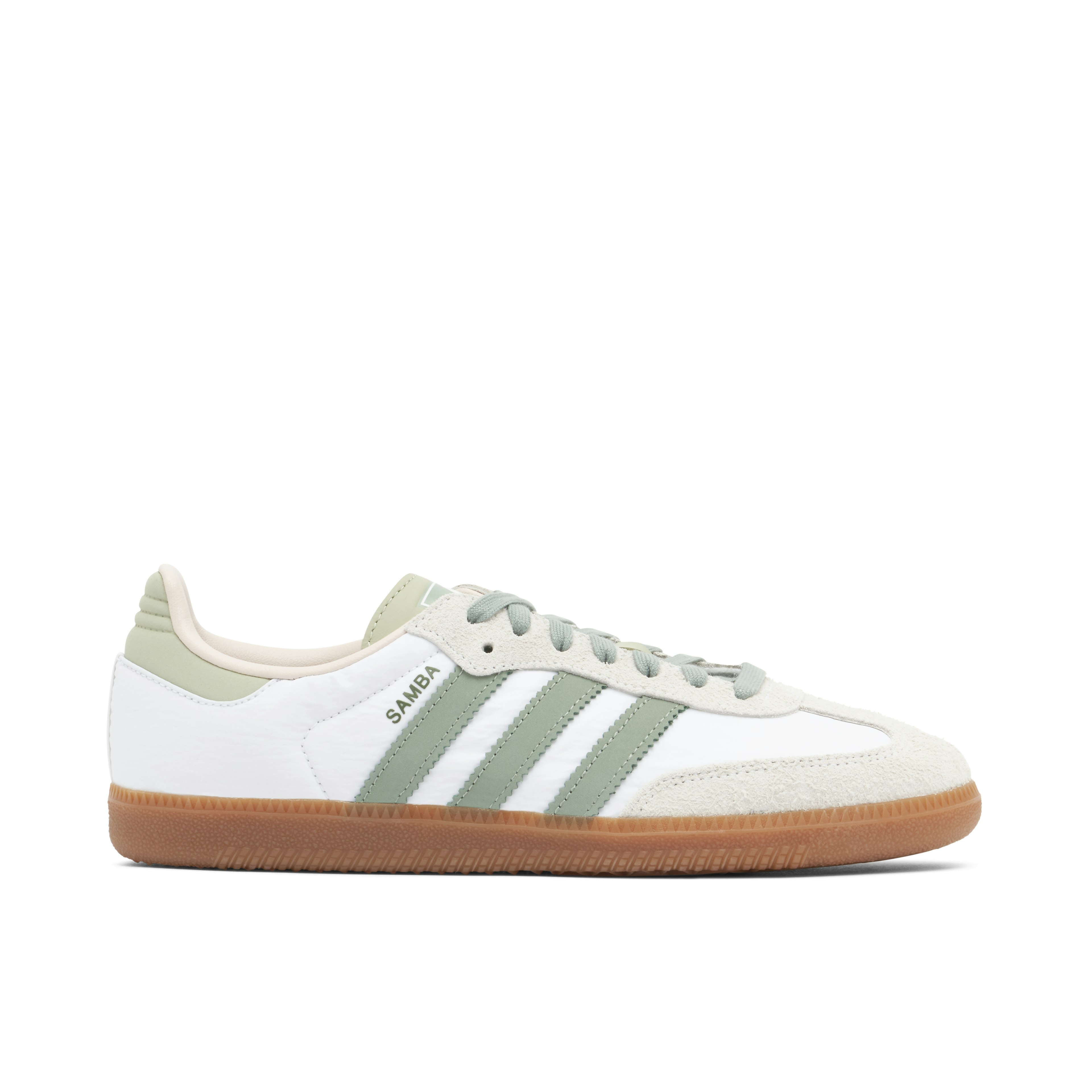 Adidas Samba OG Cloud White Silver Green Putty Mauve