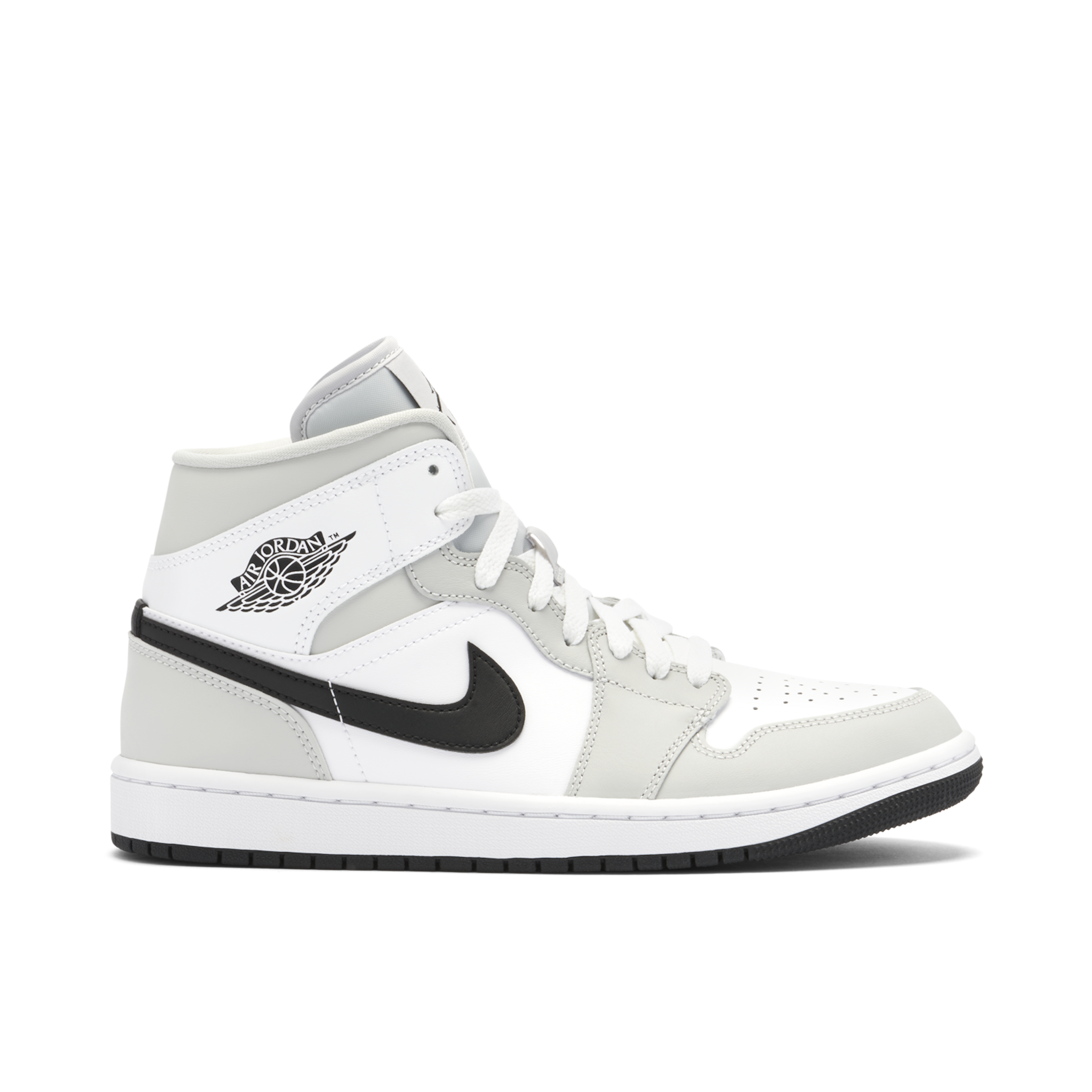 Air Jordan 1 Mid Light Smoke Grey für Damen