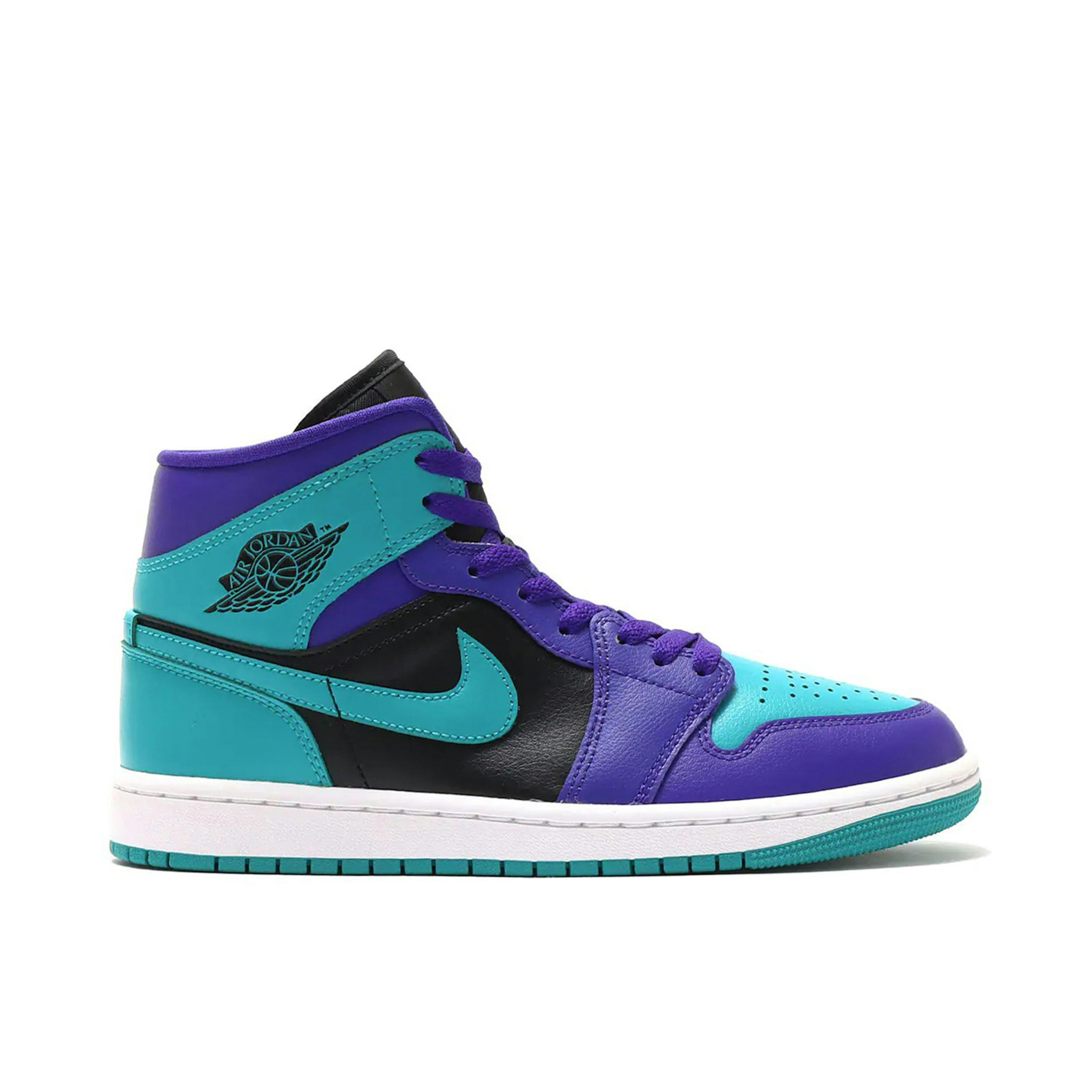 Air Jordan 1 Mid Black Grape Femme