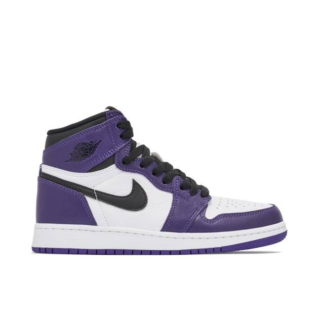 Air Jordan Court Purple GS 575441-500 Laced