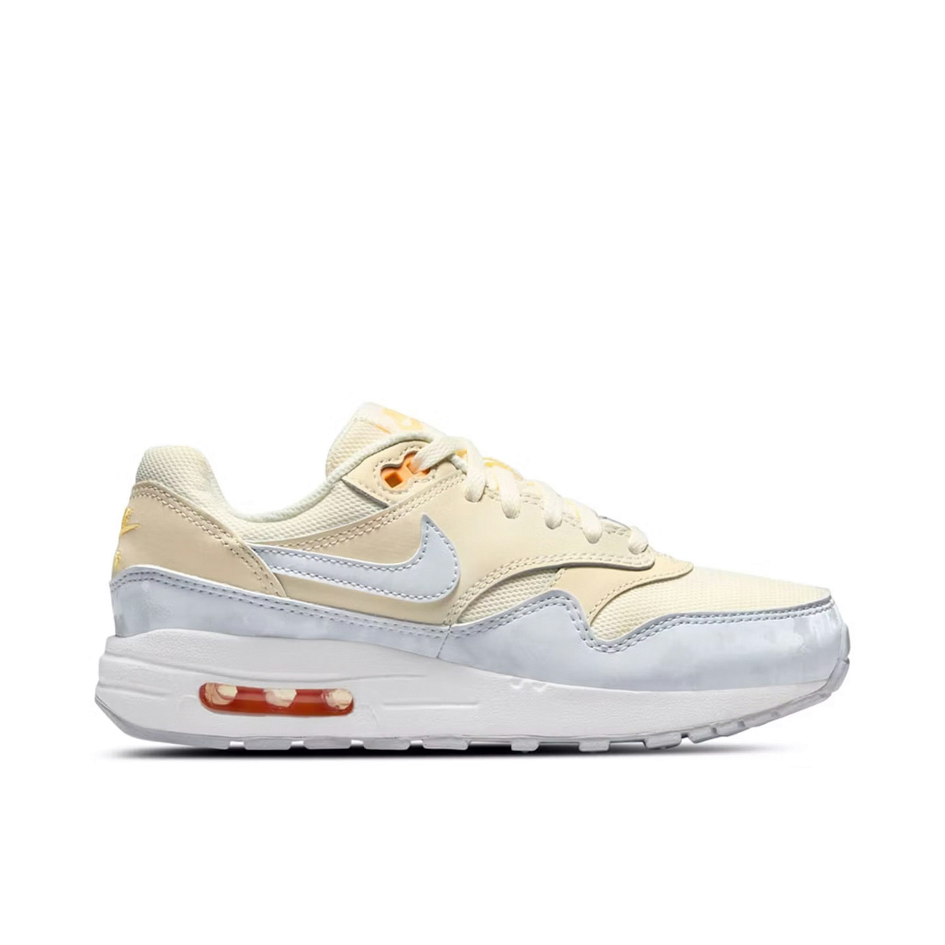 Nike Air Max 1 Pale Ivory Football Grey GS