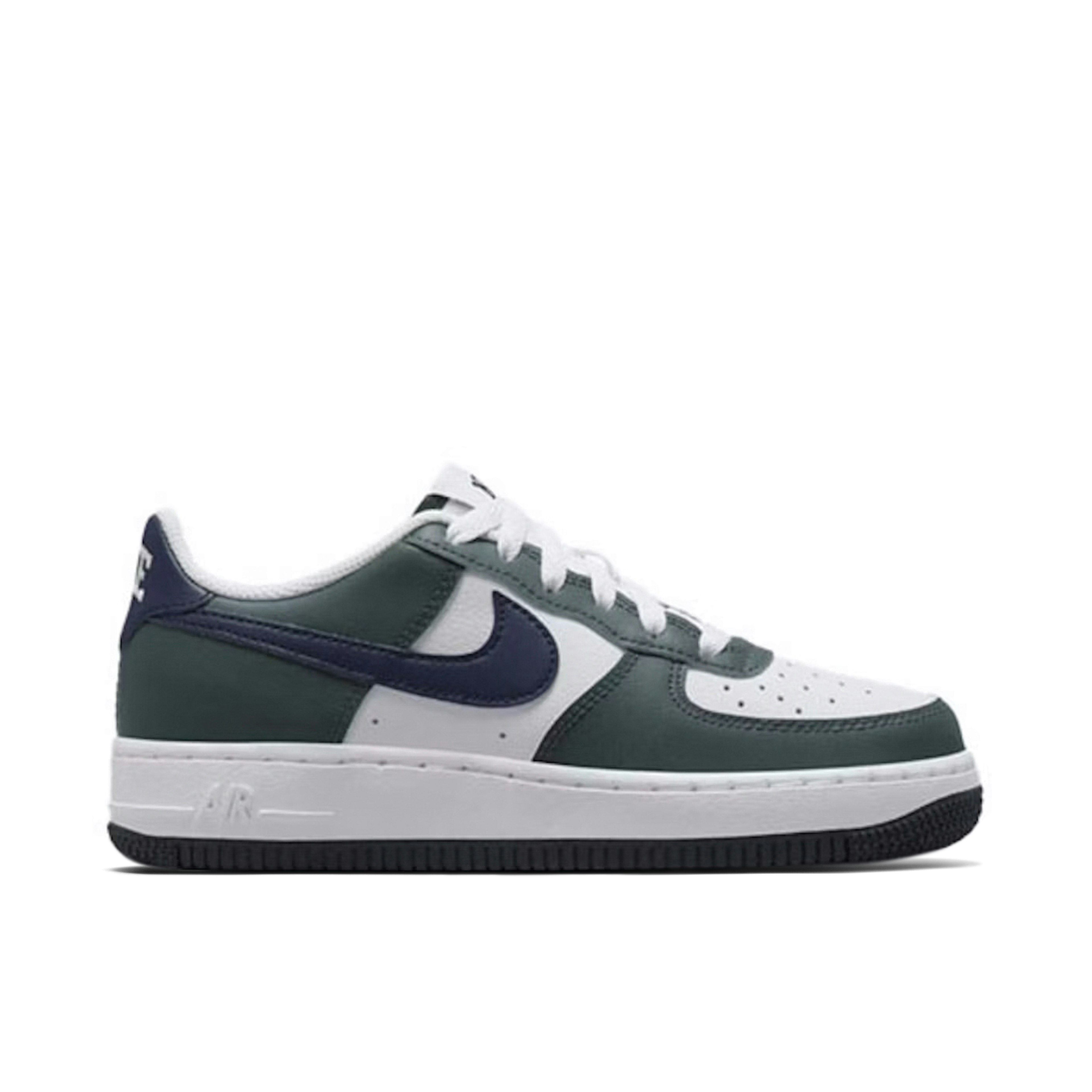 nike comme Air Force 1 Low Vintage Green Obsidian GS