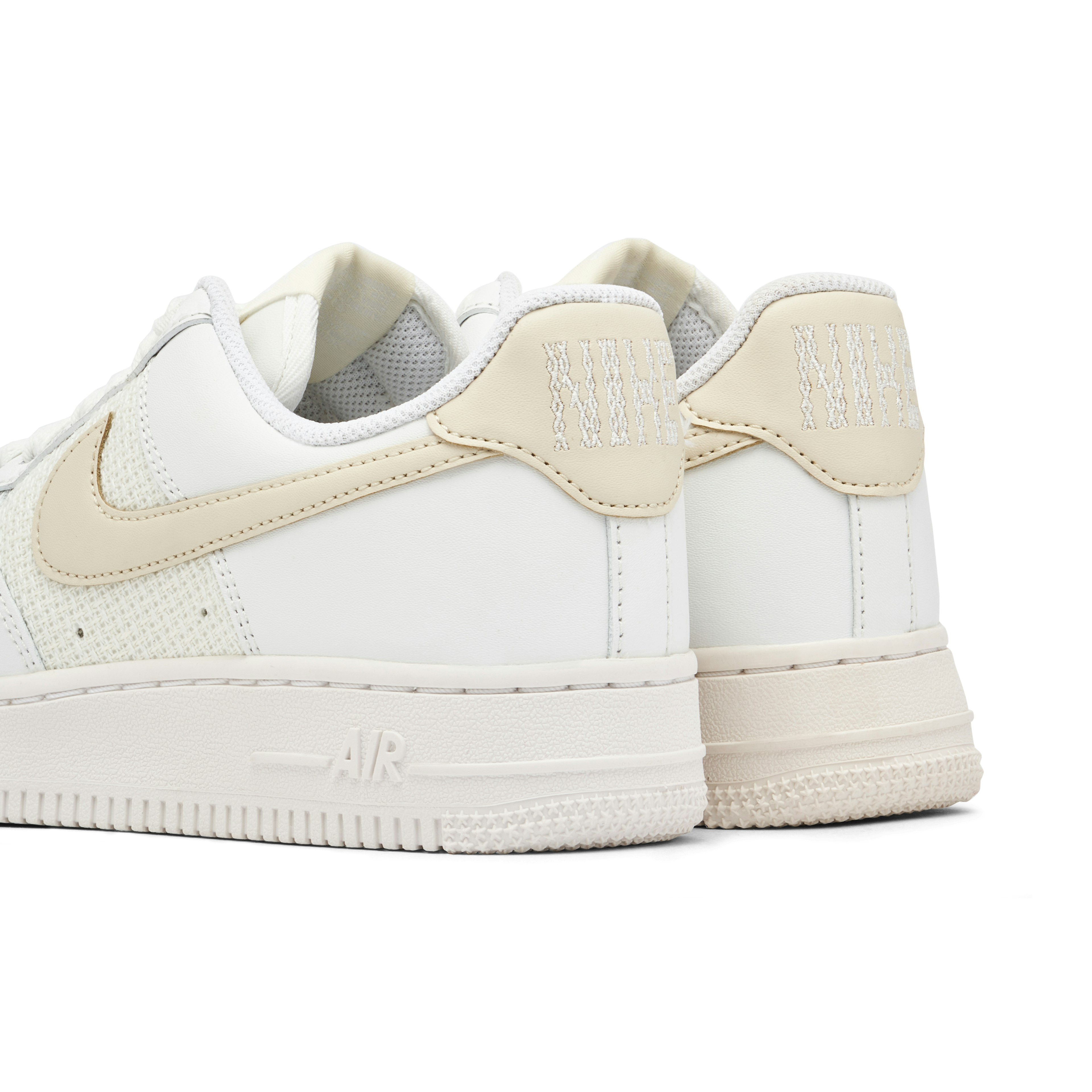 Nike Air Force 1 07 Cross Stitch White Fossil Womens
