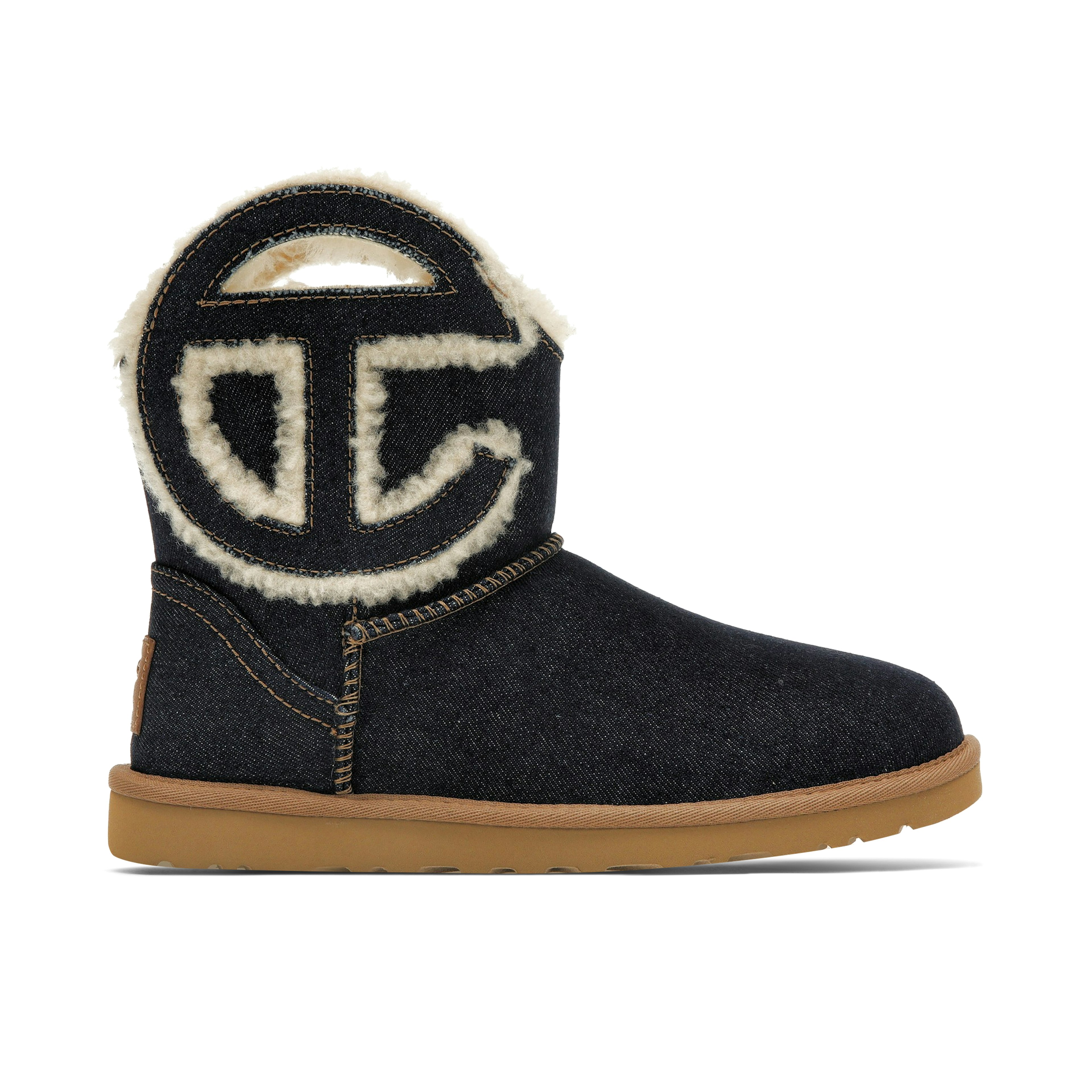 UGG x Telfar Logo Mini Boot Denim