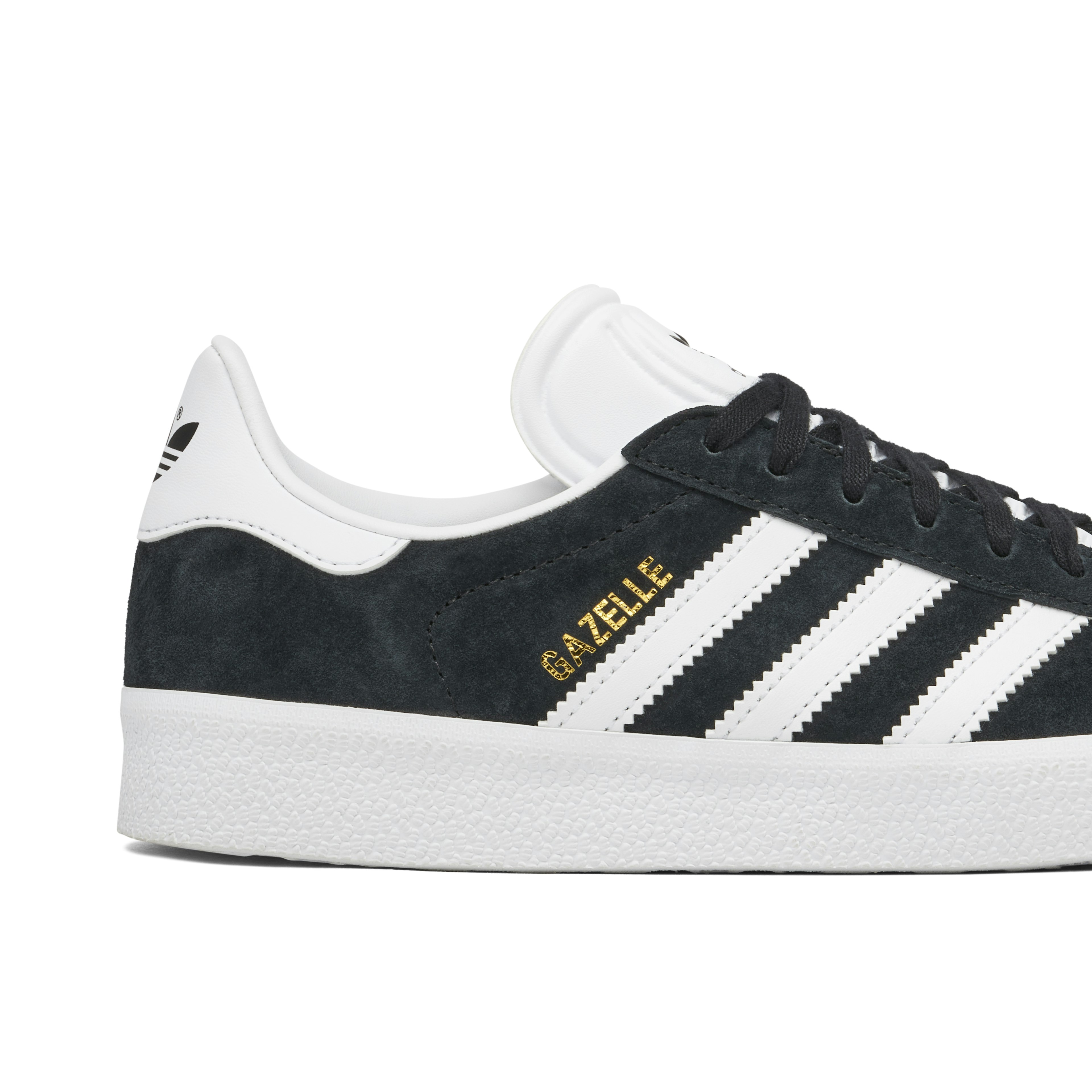 adidas Gazelle Core Black White Gold
