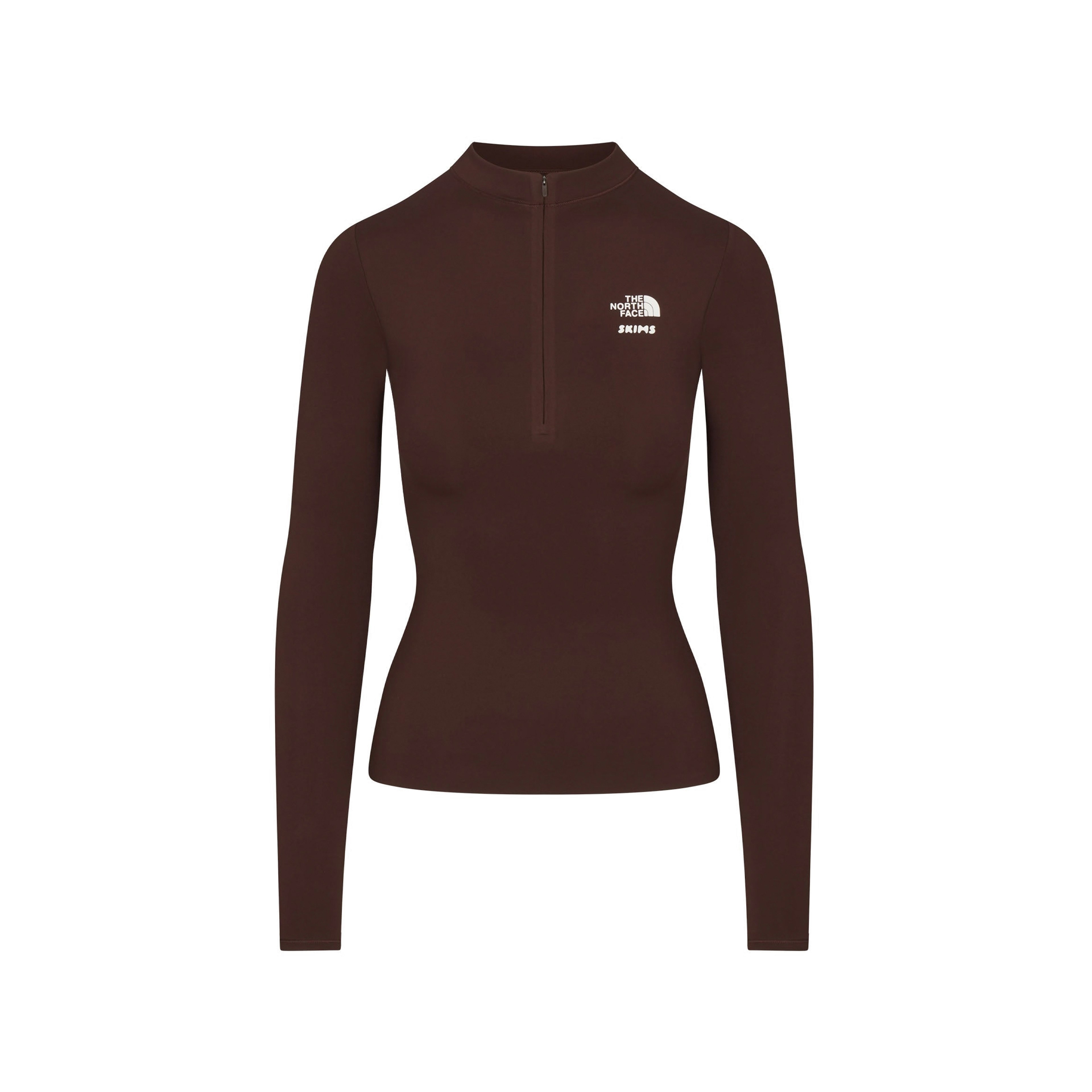 The North Face x SKIMS Refina Long Sleeve Top Cocoa