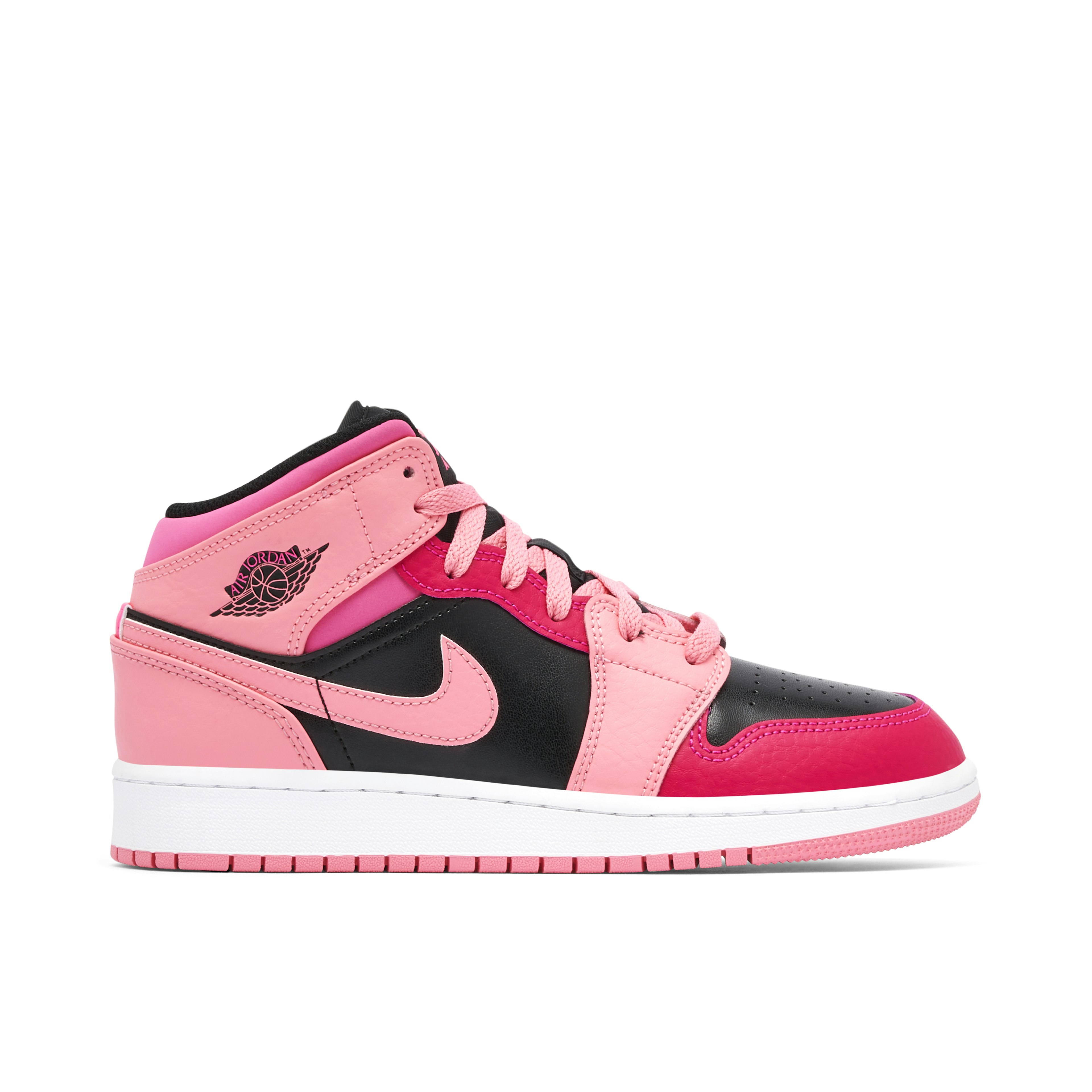 Air Jordan 1 Mid GS Coral Chalk