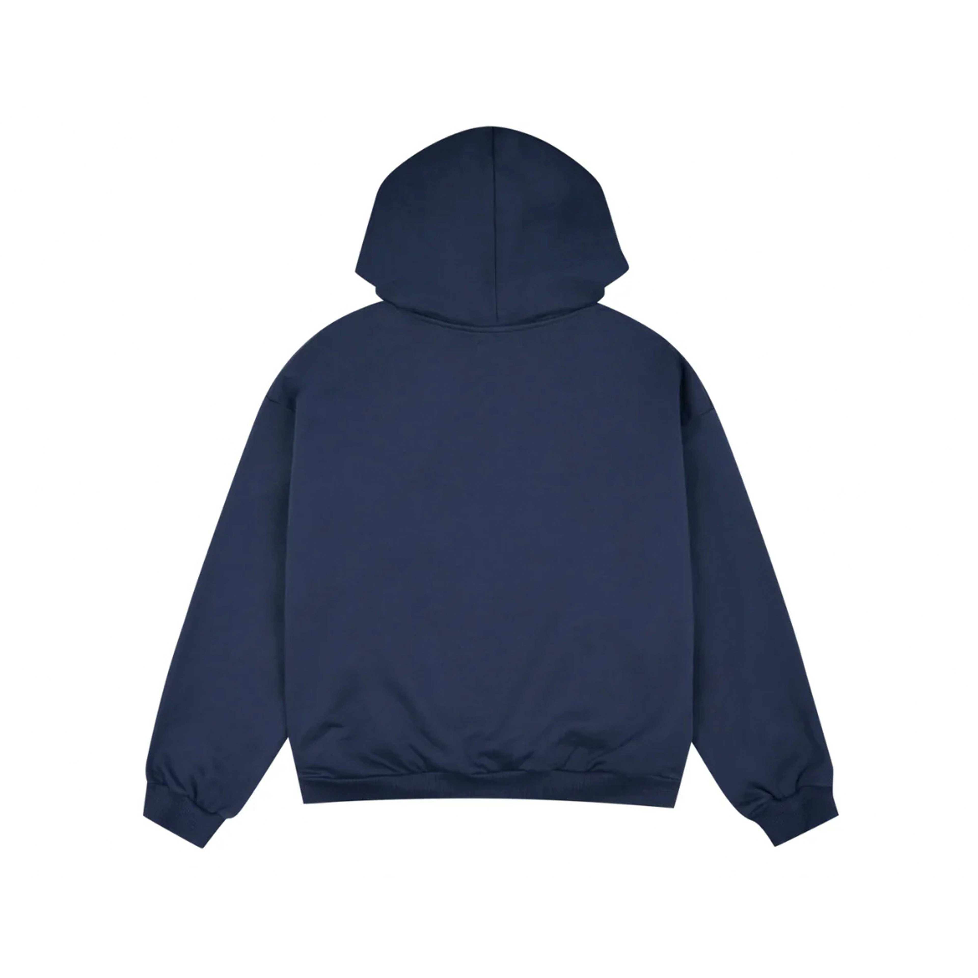Broken Planet Zip-Up Hoodie Deep Navy