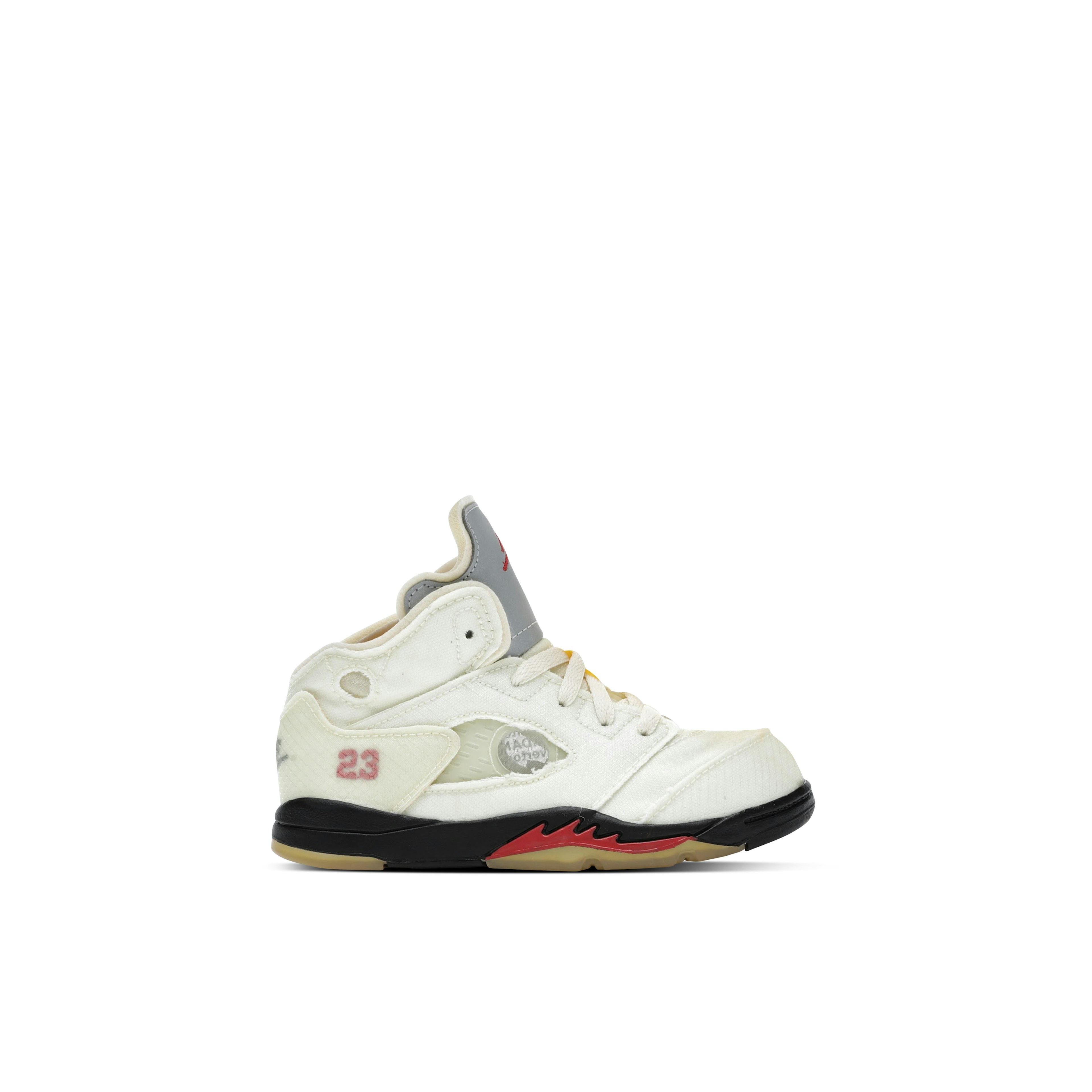 Off-White x Air Jordan 5 Retro SP TD Sail