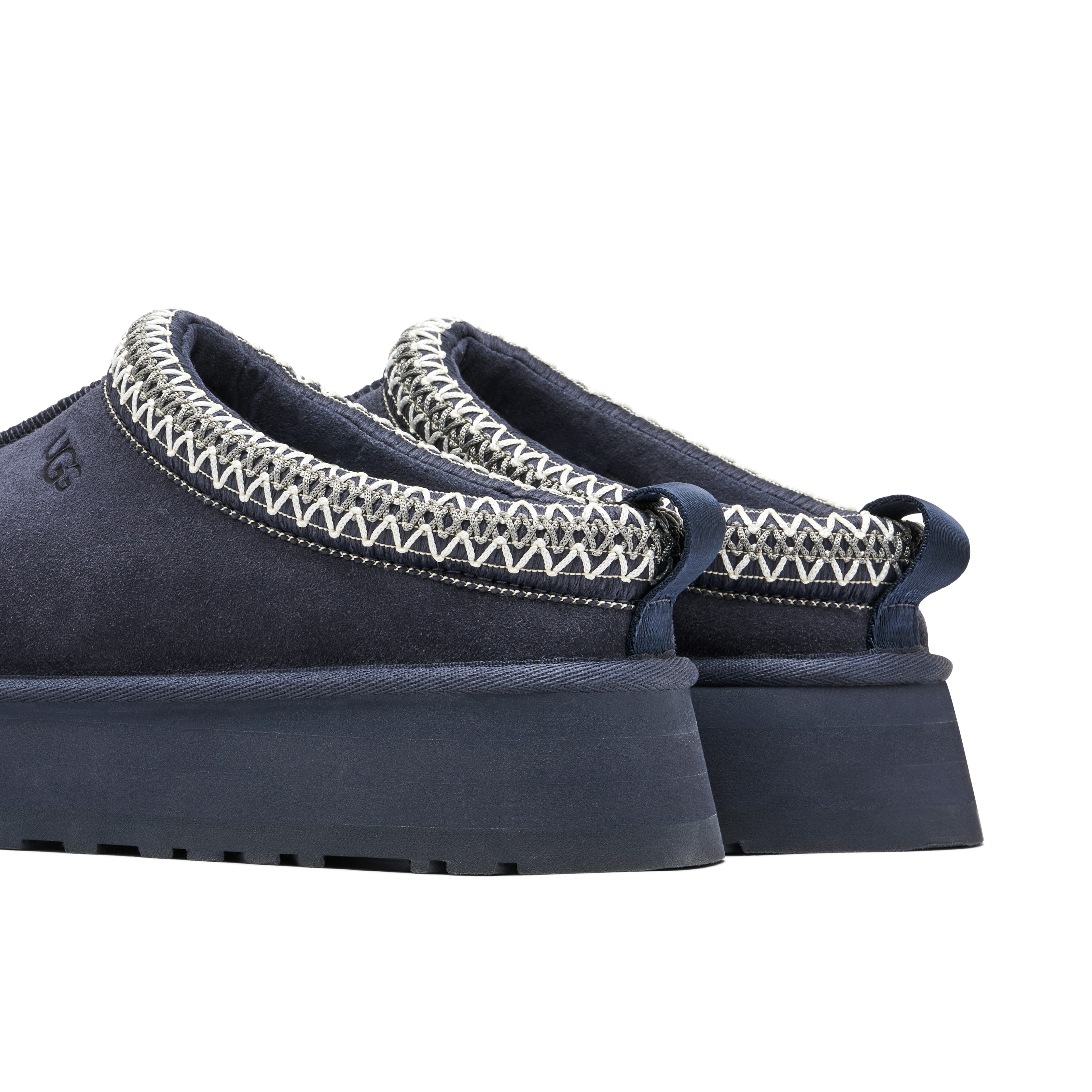 UGG Tazz Platform Slippers Eve Blue Womens